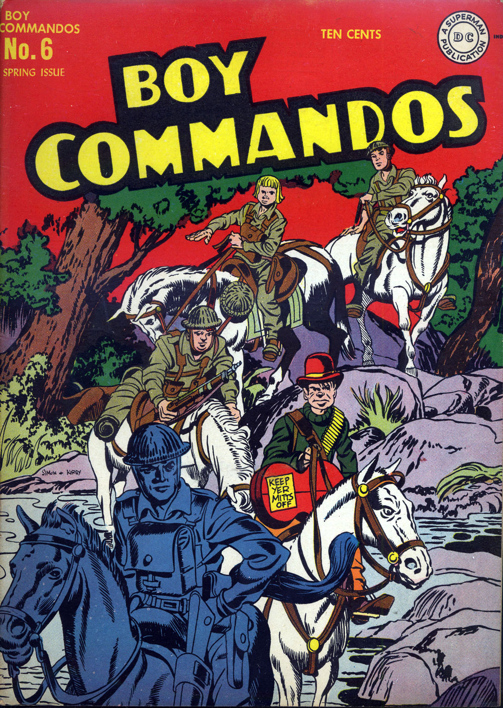Read online Boy Commandos comic -  Issue #6 - 1
