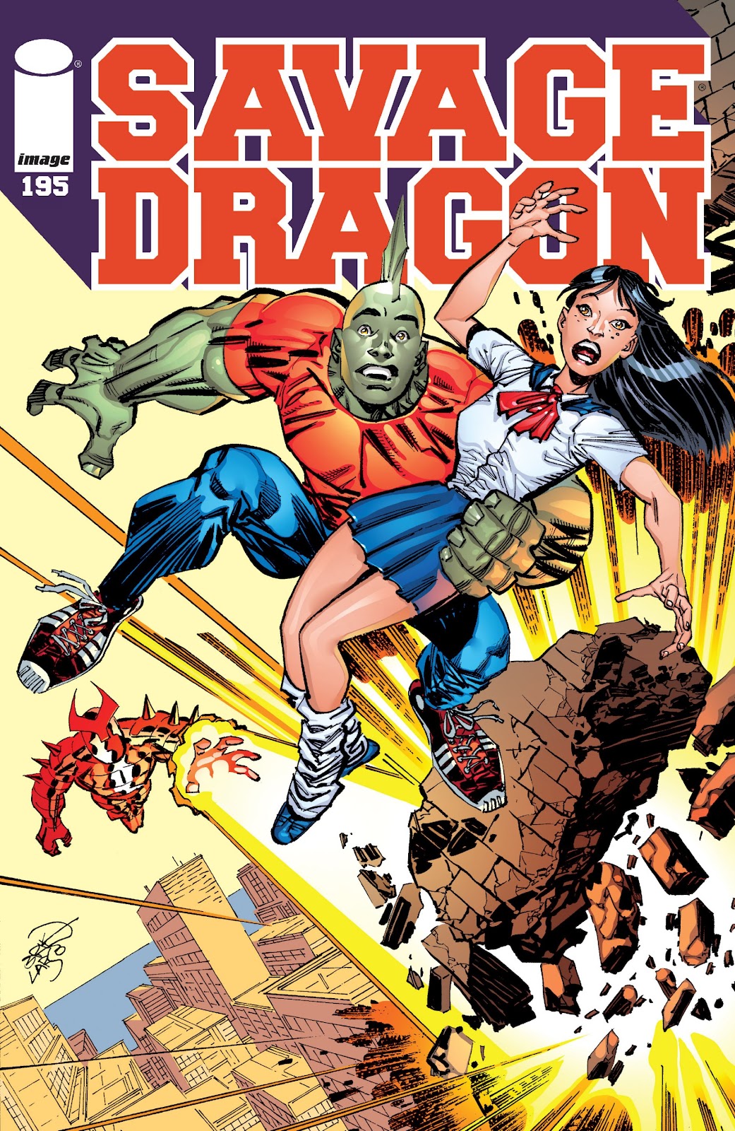 The Savage Dragon (1993) issue 195 - Page 1
