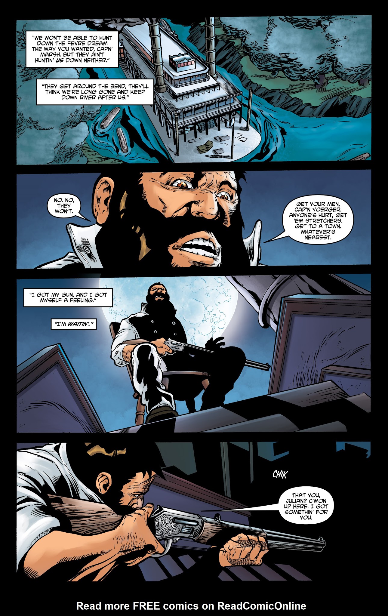 Read online George R.R. Martin's Fevre Dream comic -  Issue #8 - 19