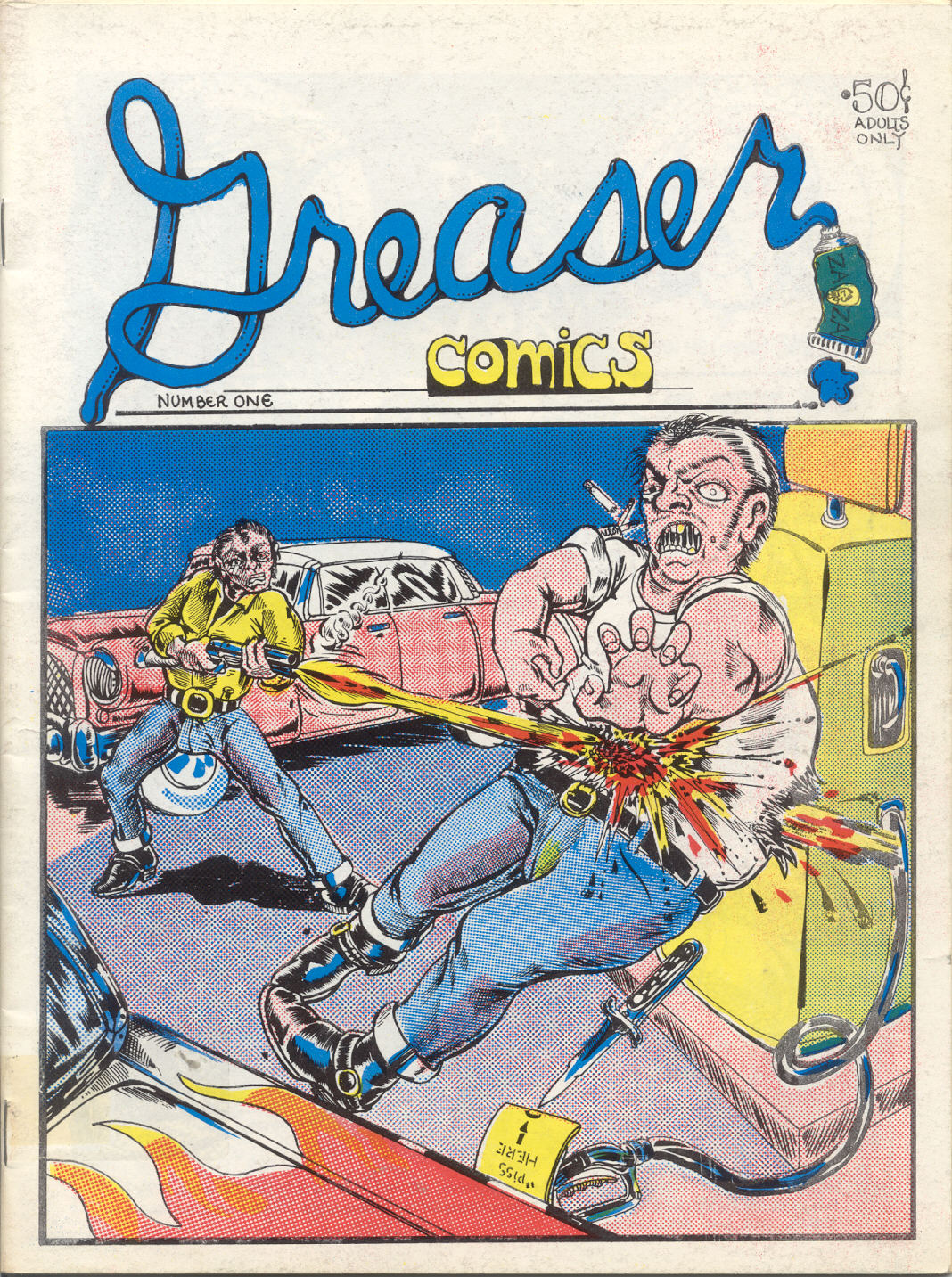 Read online Greaser Comics comic -  Issue #1 - 2