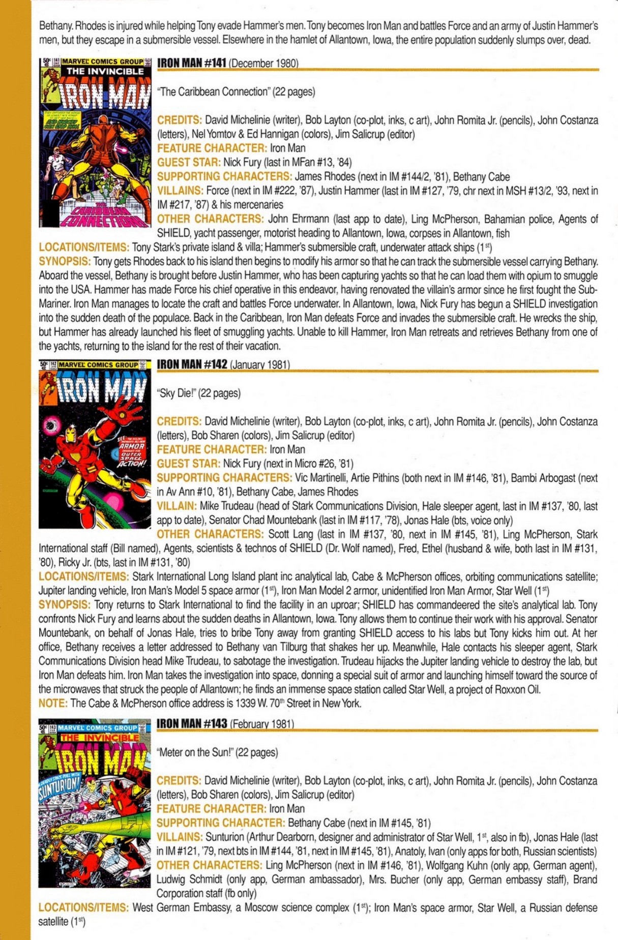 Read online Official Index to the Marvel Universe comic -  Issue #5 - 34