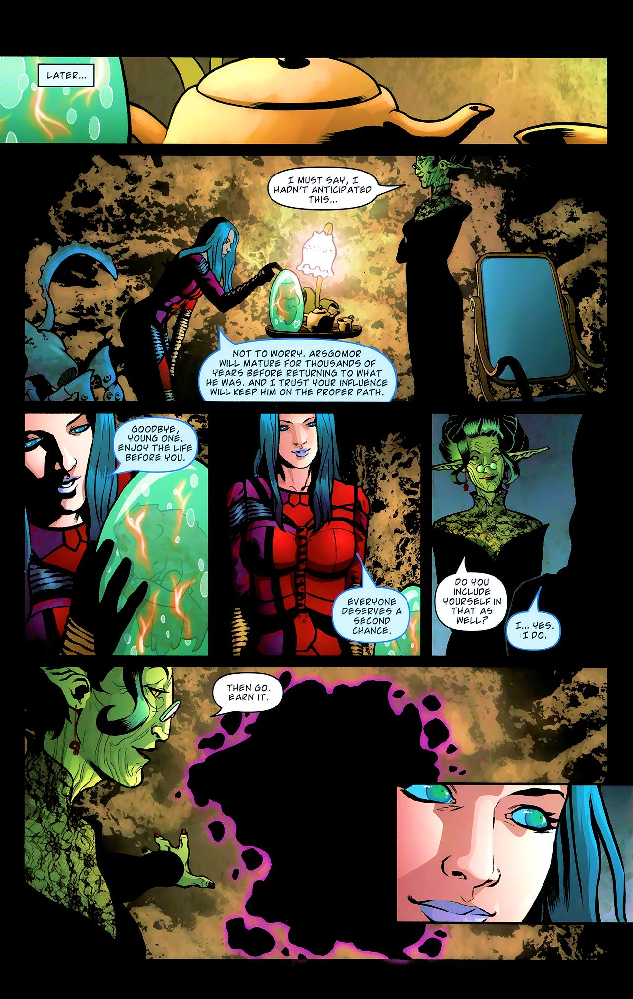 Read online Angel: Illyria: Haunted comic -  Issue #4 - 20