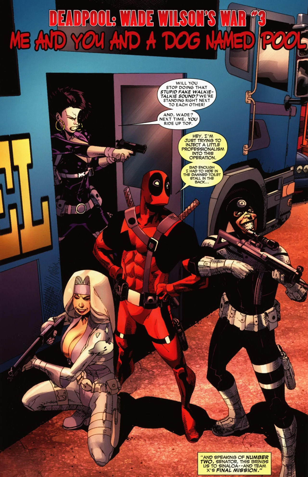 Read online Deadpool: Wade Wilson's War comic -  Issue #3 - 7