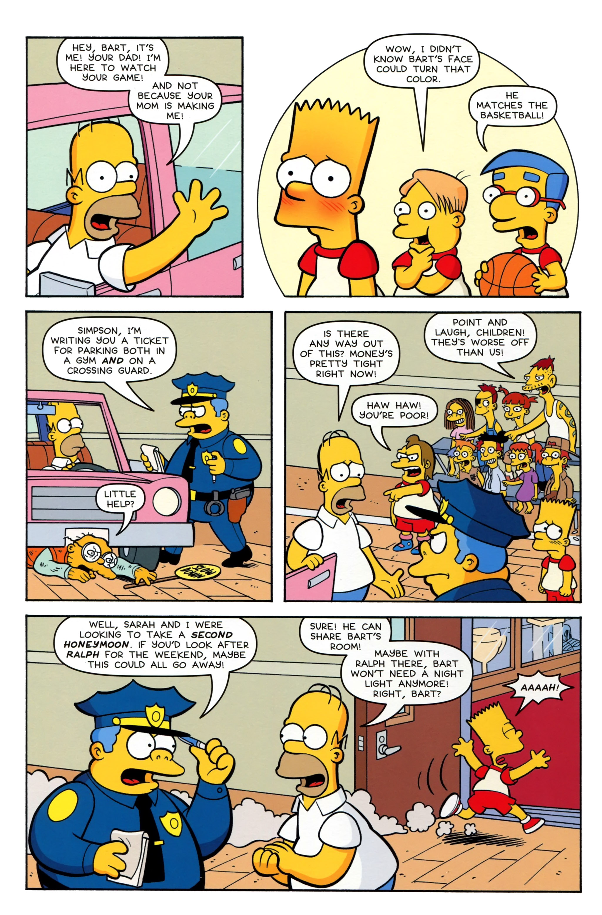 Read online Simpsons Comics comic -  Issue #222 - 6