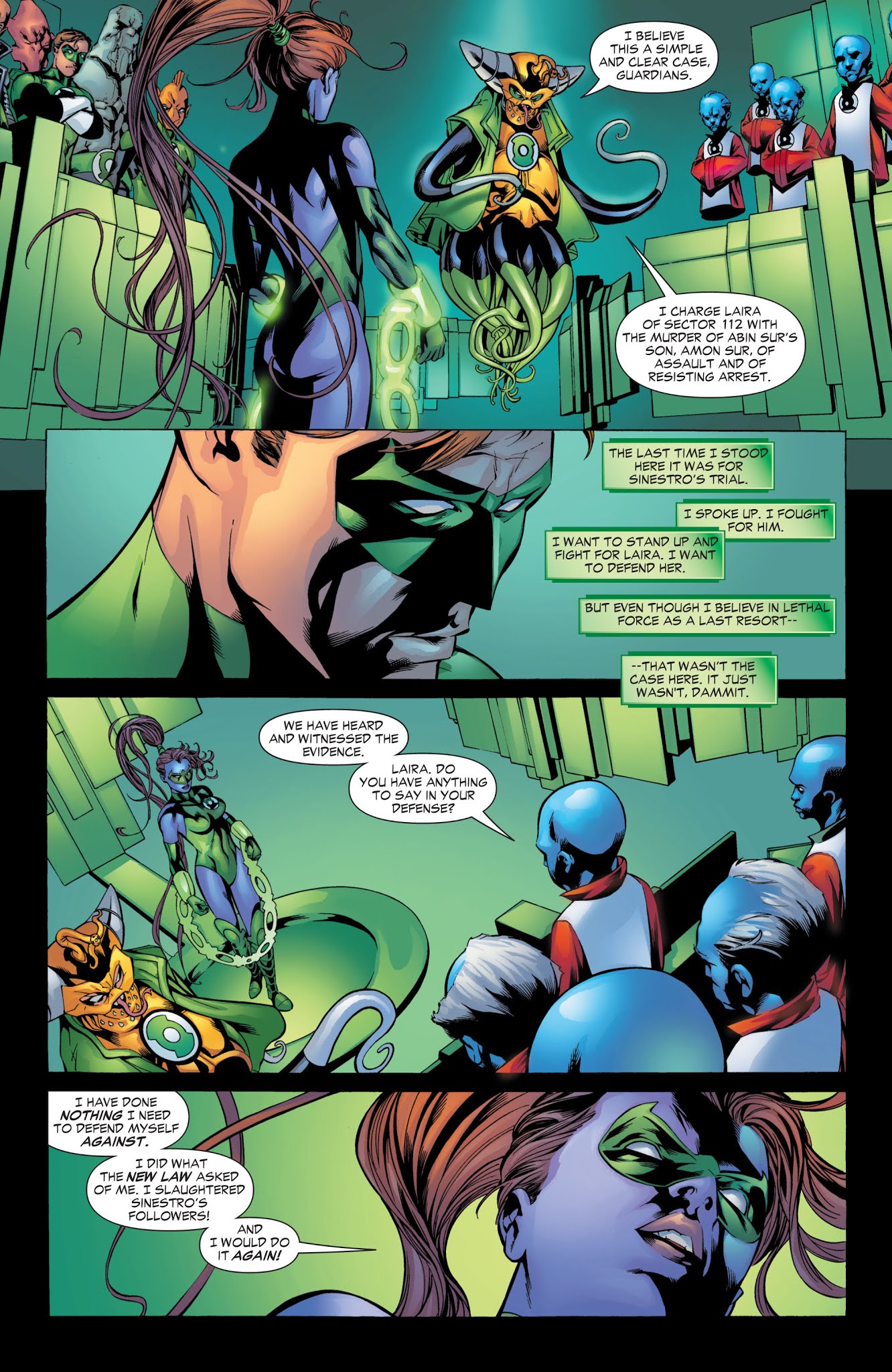 Read online Green Lantern (2005) comic -  Issue # _TPB 6 (Part 1) - 57