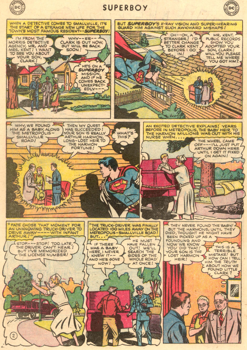 Read online Superboy (1949) comic -  Issue #23 - 3