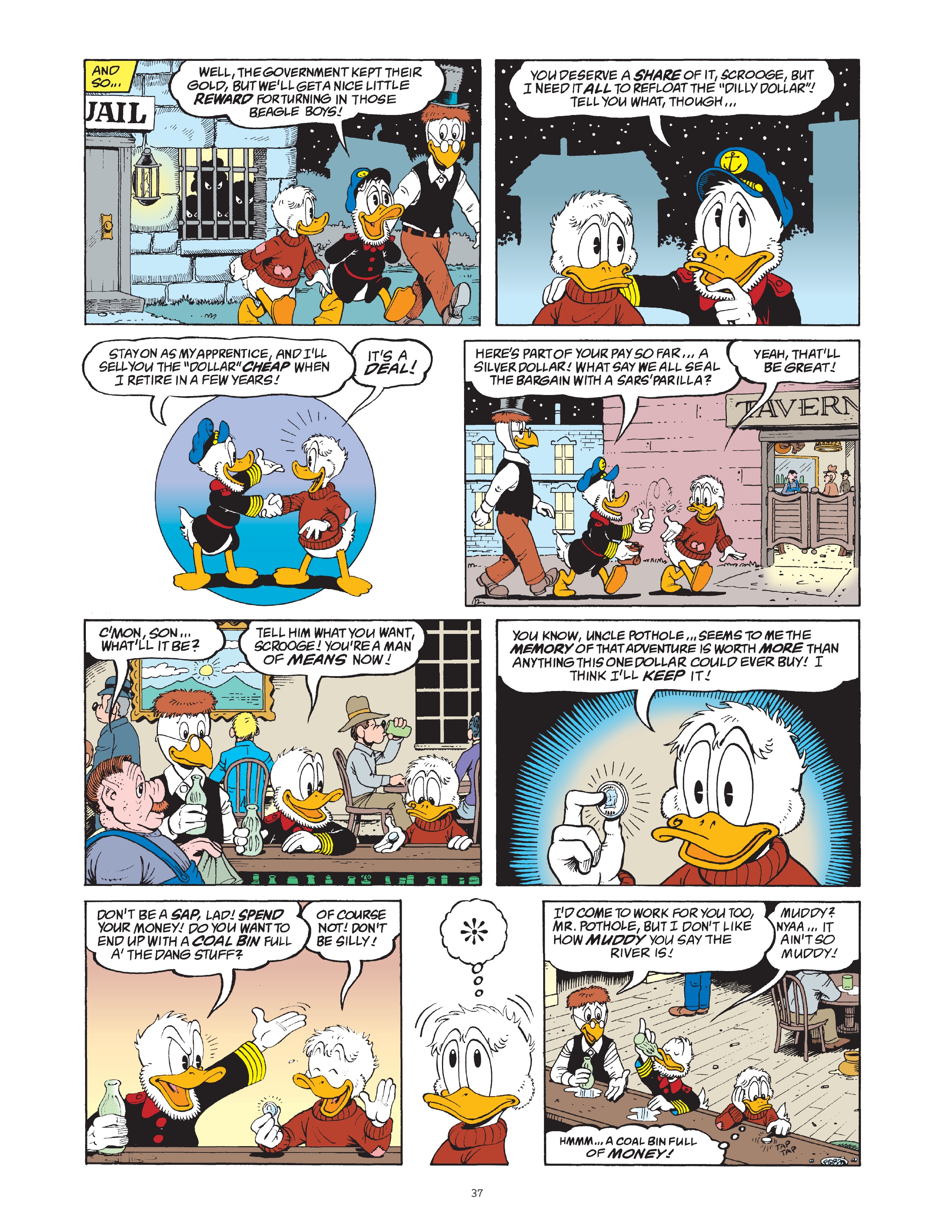 Read online The Complete Life and Times of Scrooge McDuck comic -  Issue # TPB 1 (Part 1) - 44