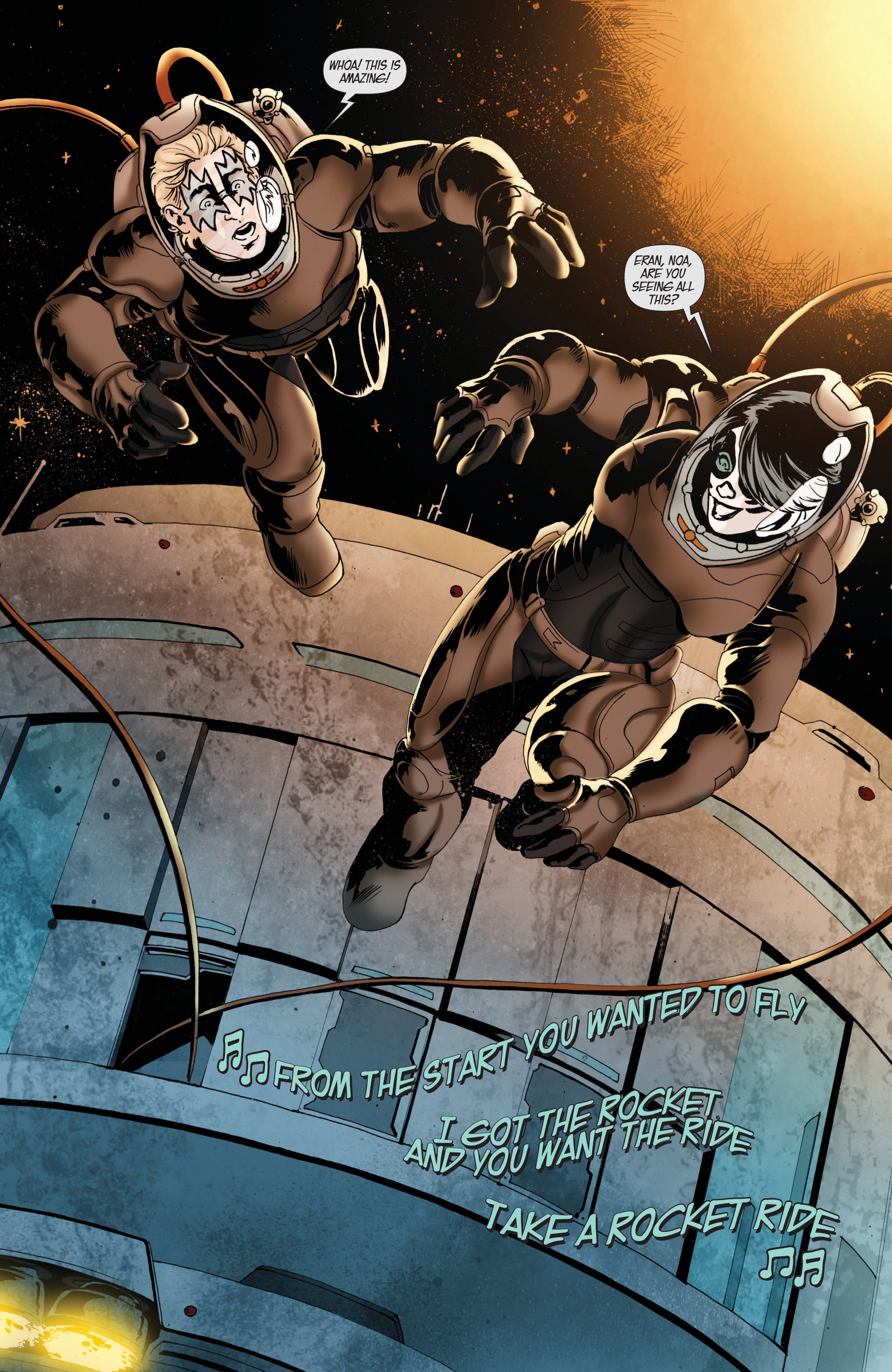 Read online KISS comic -  Issue #6 - 14