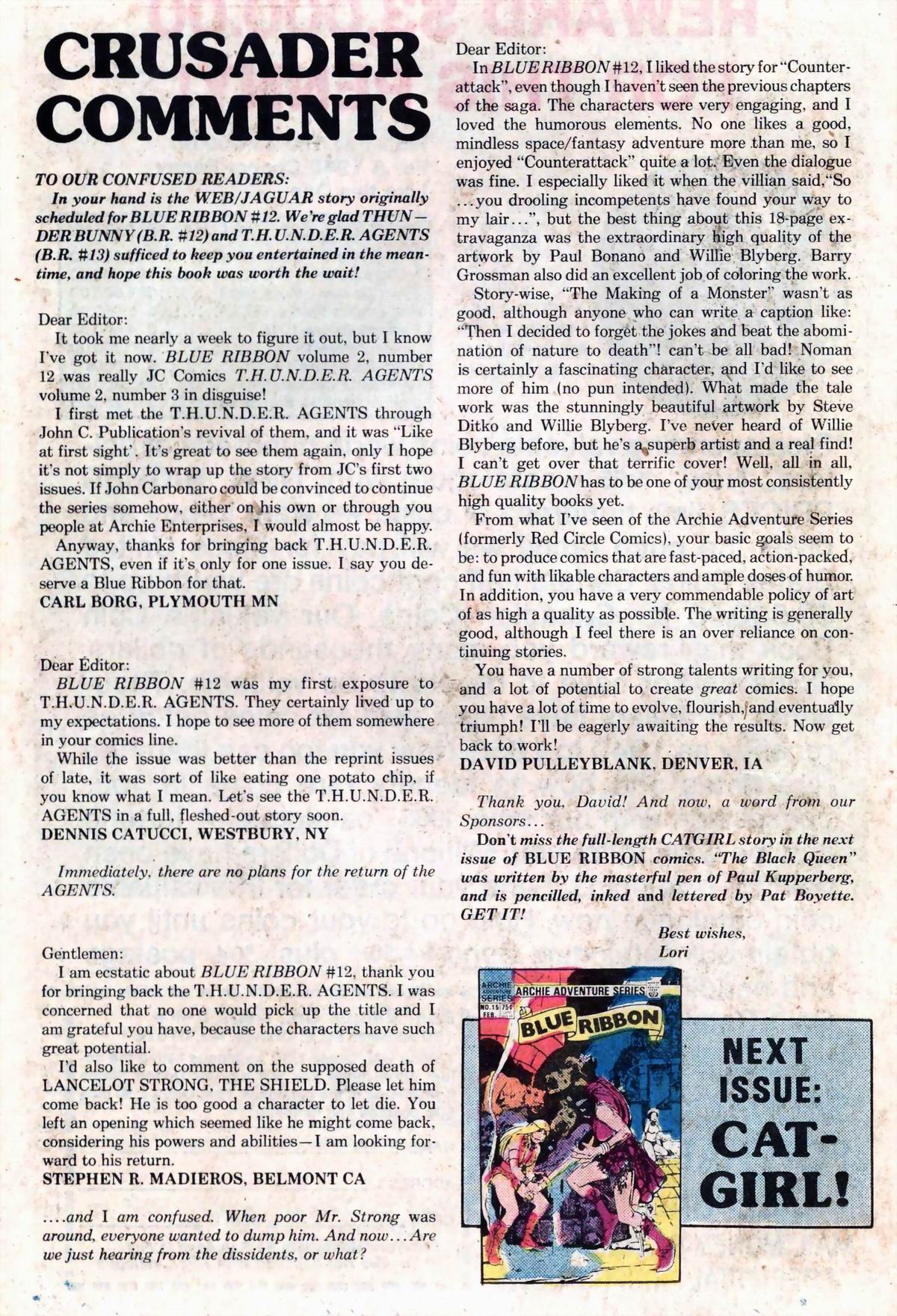 Read online Blue Ribbon Comics comic -  Issue #14 - 26