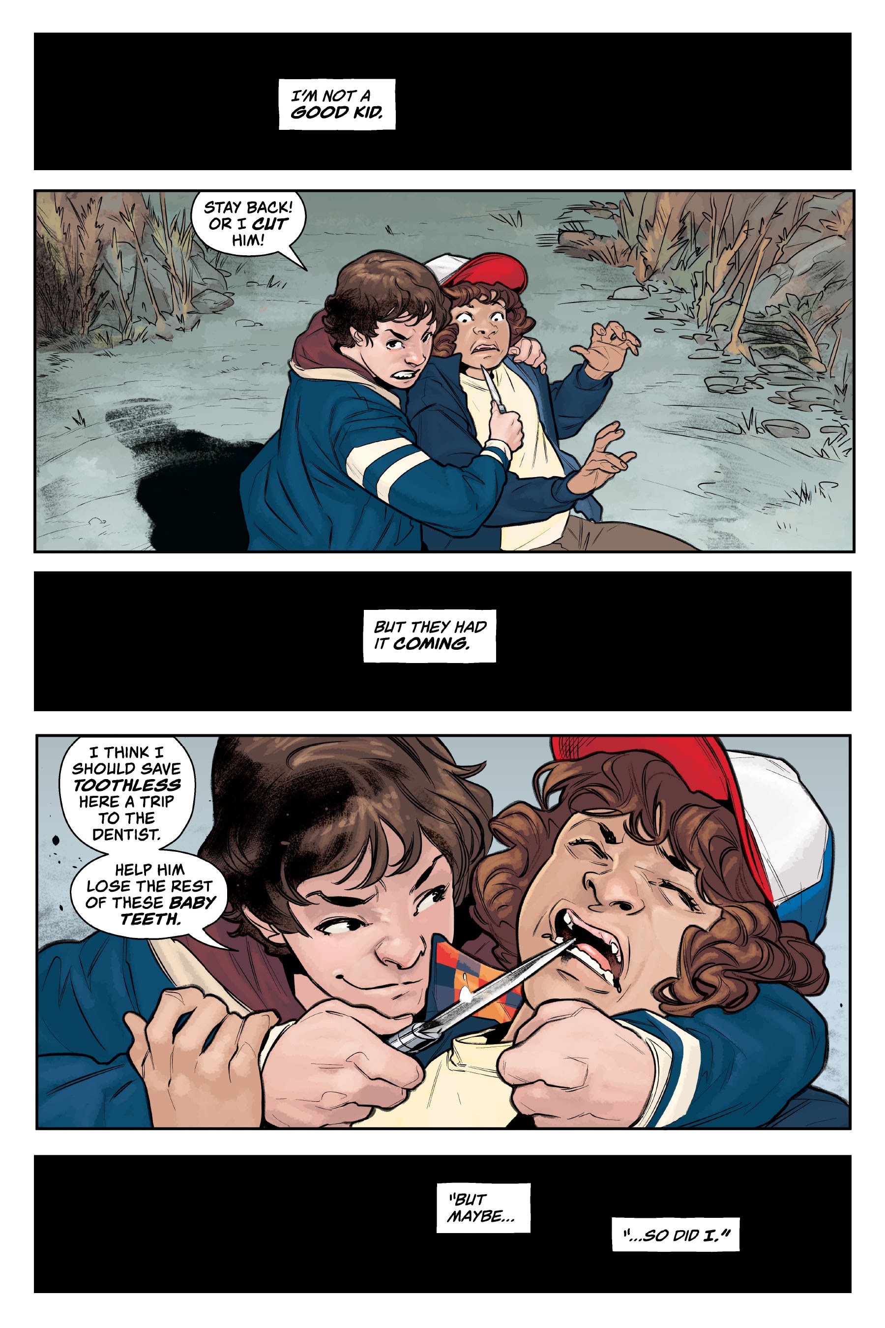 Read online Stranger Things: The Bully comic -  Issue # TPB - 7