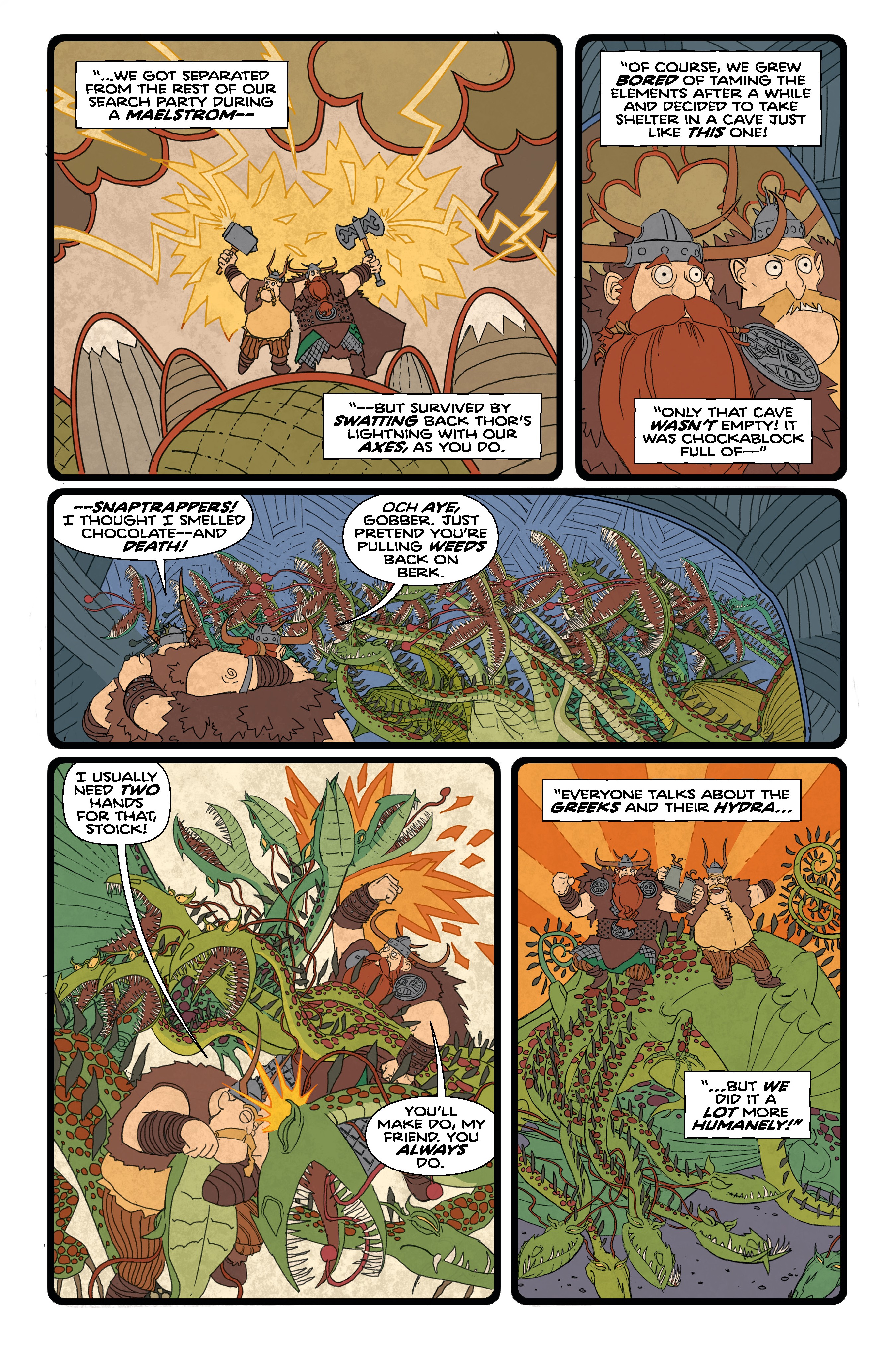 Read online How to Train Your Dragon: Dragonvine comic -  Issue # TPB - 8