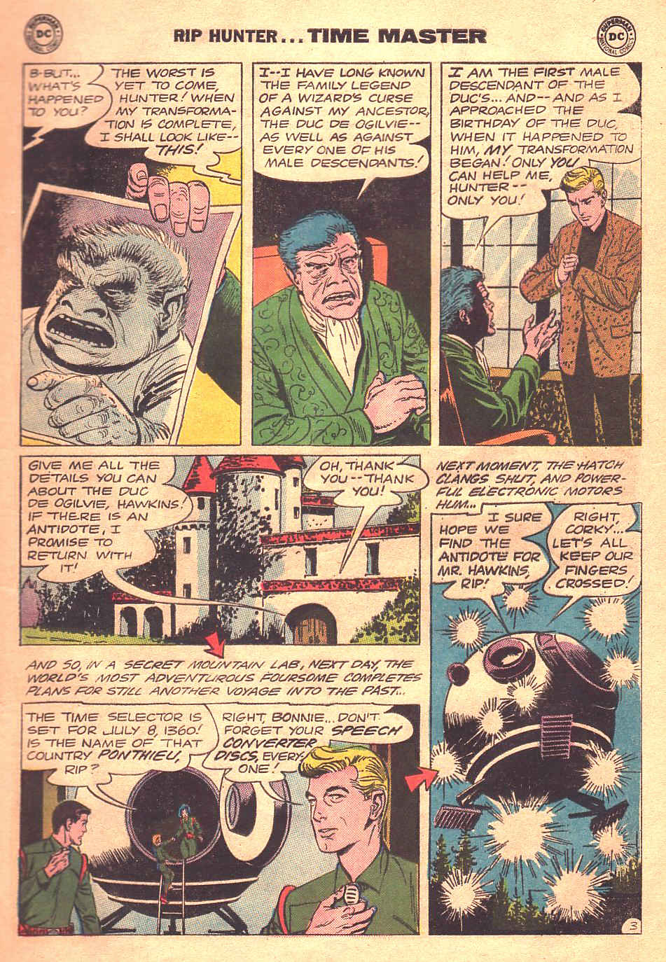 Read online Rip Hunter...Time Master comic -  Issue #17 - 5