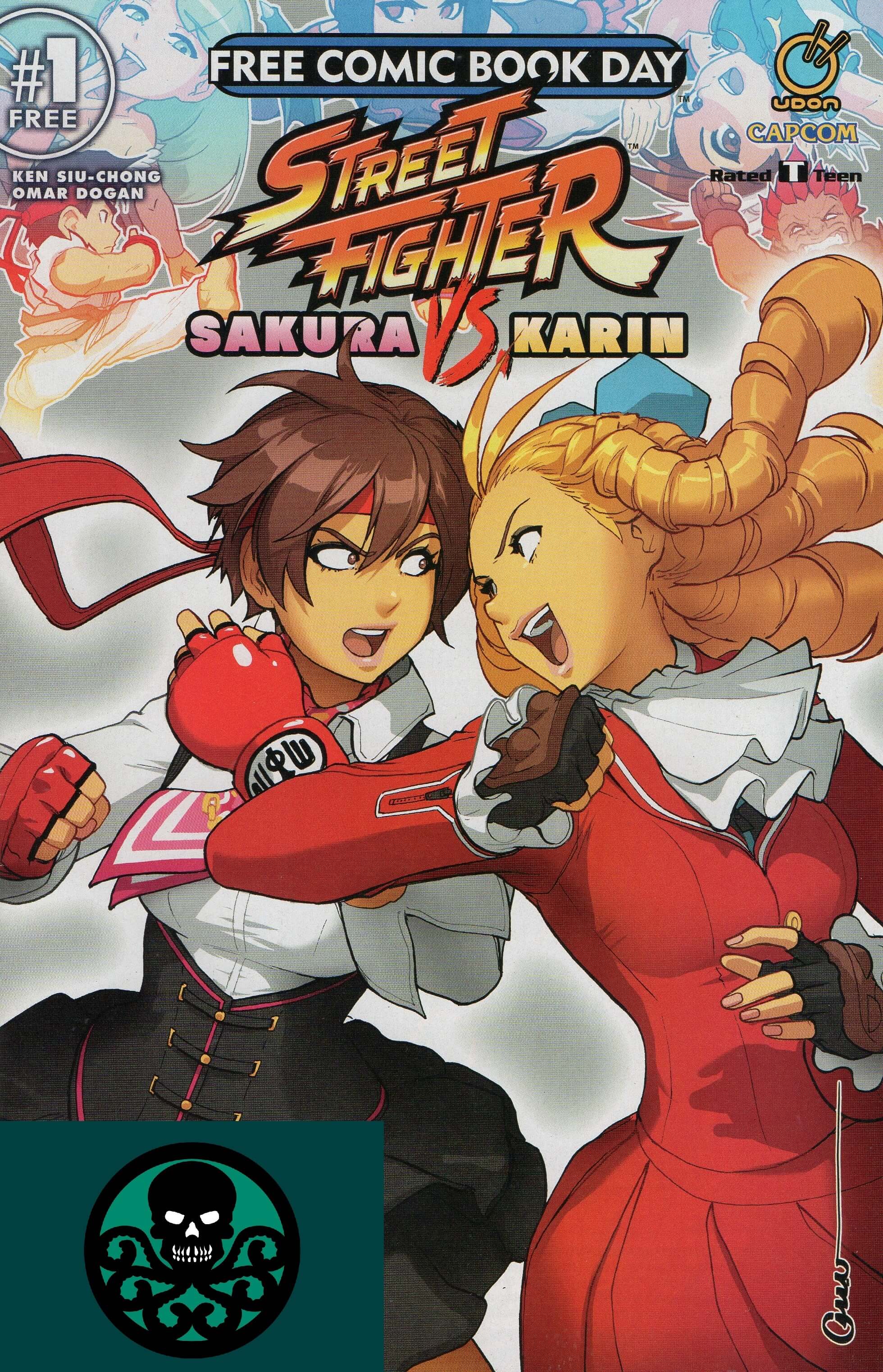 Read online Free Comic Book Day 2019 comic -  Issue # Sakura vs Karin - 1