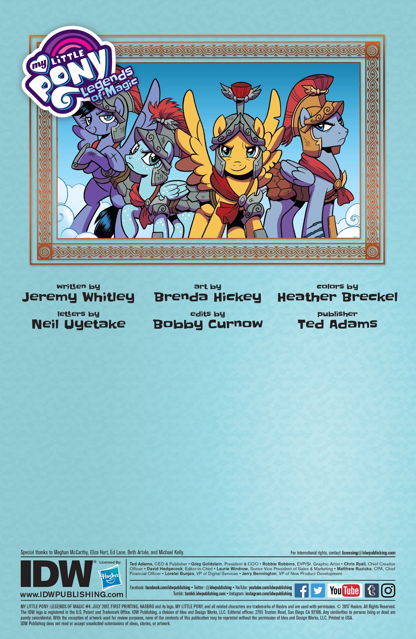 Read online My Little Pony: Legends of Magic comic -  Issue #4 - 2