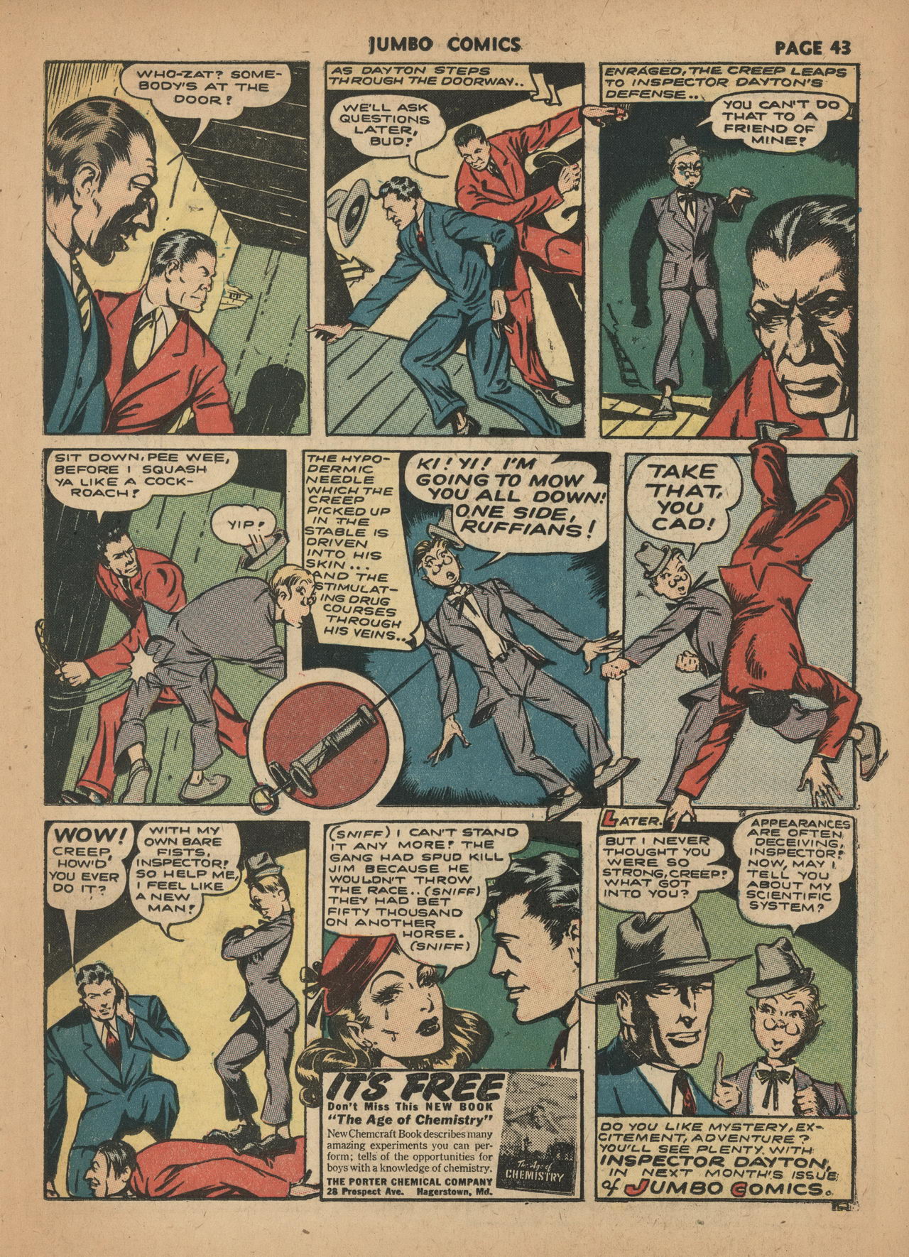 Read online Jumbo Comics comic -  Issue #44 - 45