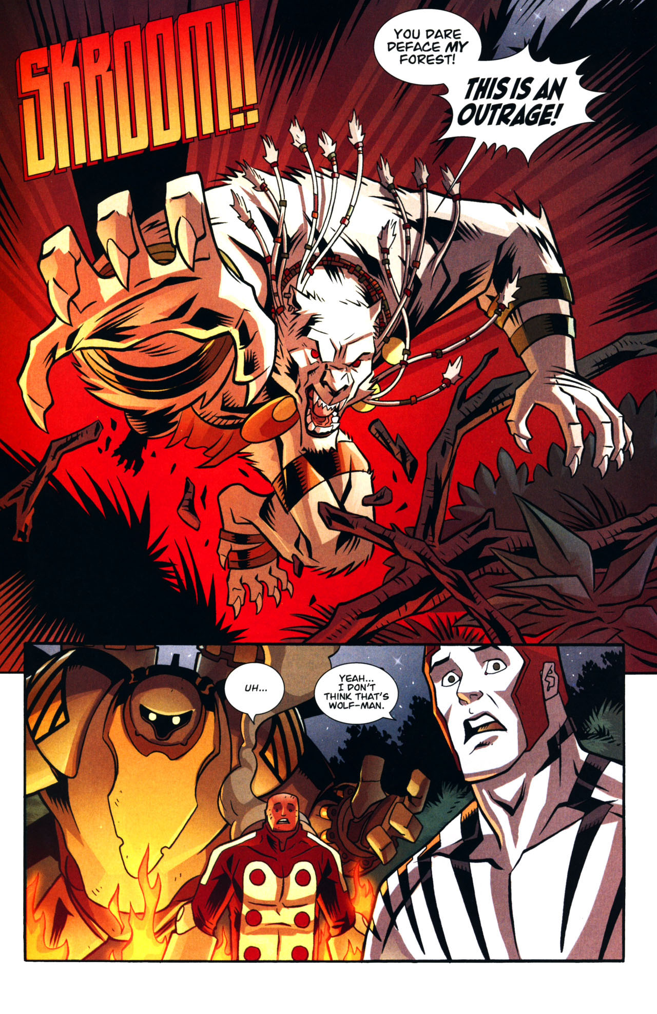 Read online The Astounding Wolf-Man comic -  Issue #12 - 20