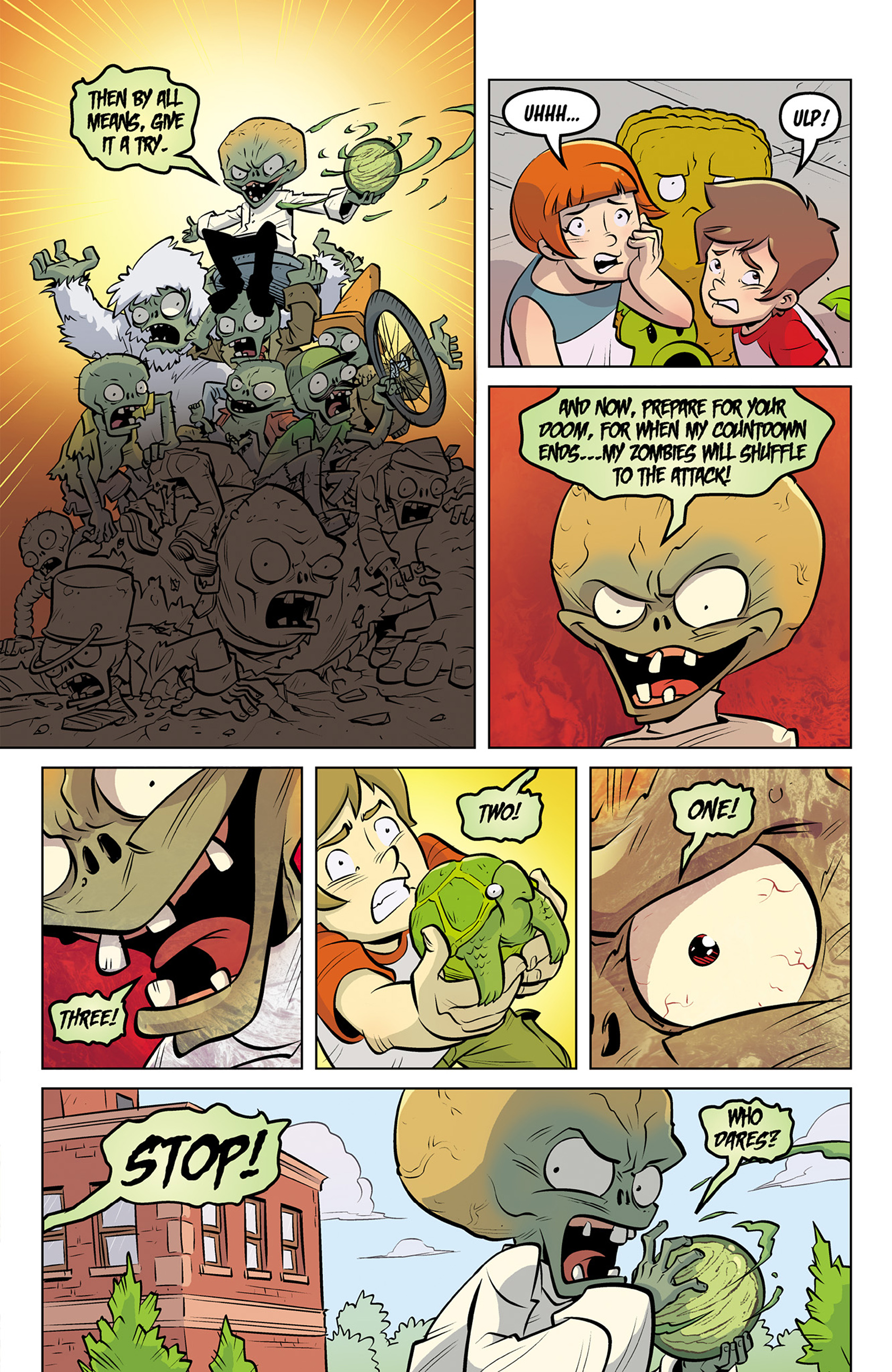 Read online Plants vs. Zombies: Bully For You comic -  Issue #1 - 21