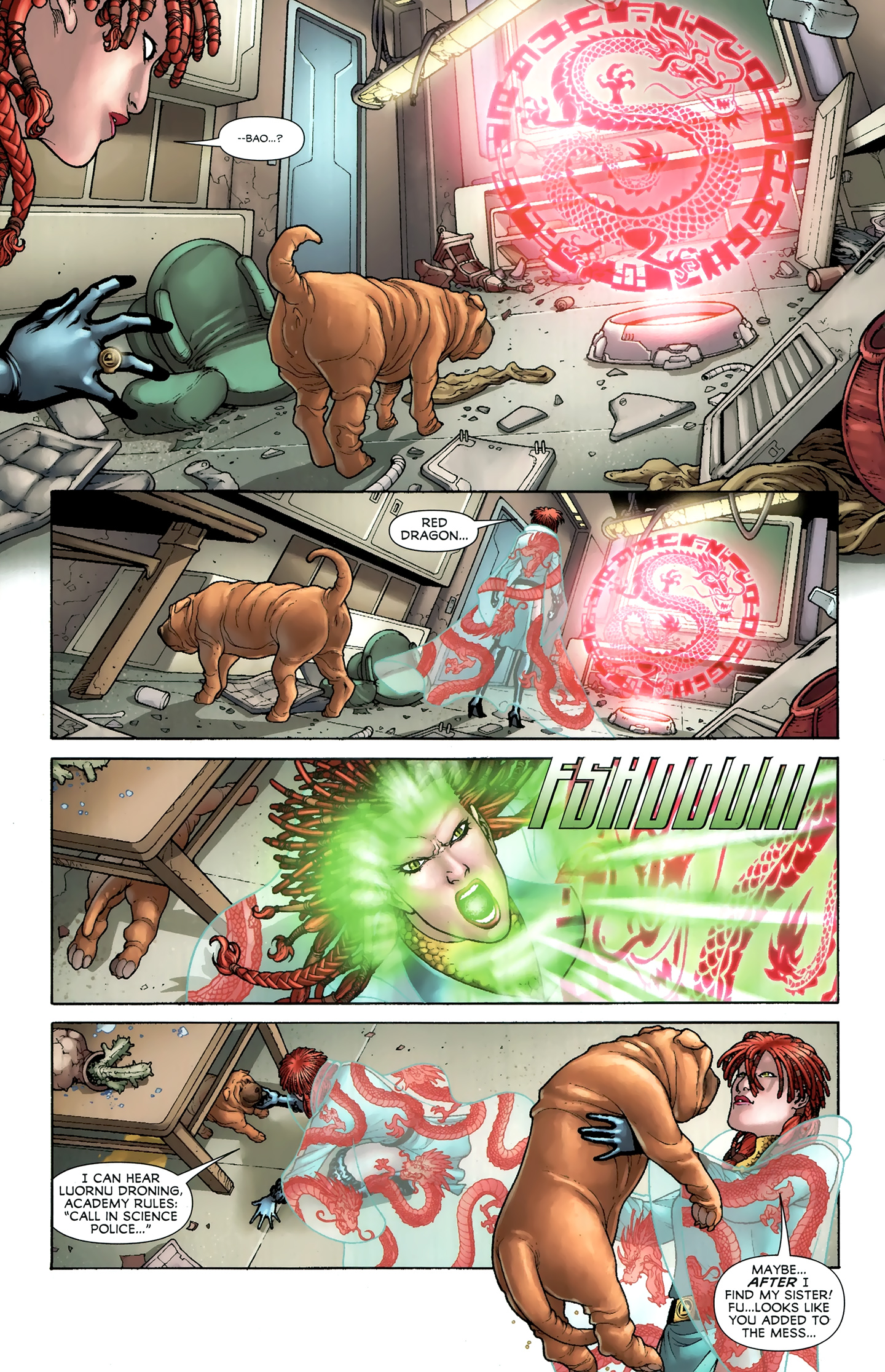 Read online Legion of Super-Heroes (2011) comic -  Issue #6 - 10
