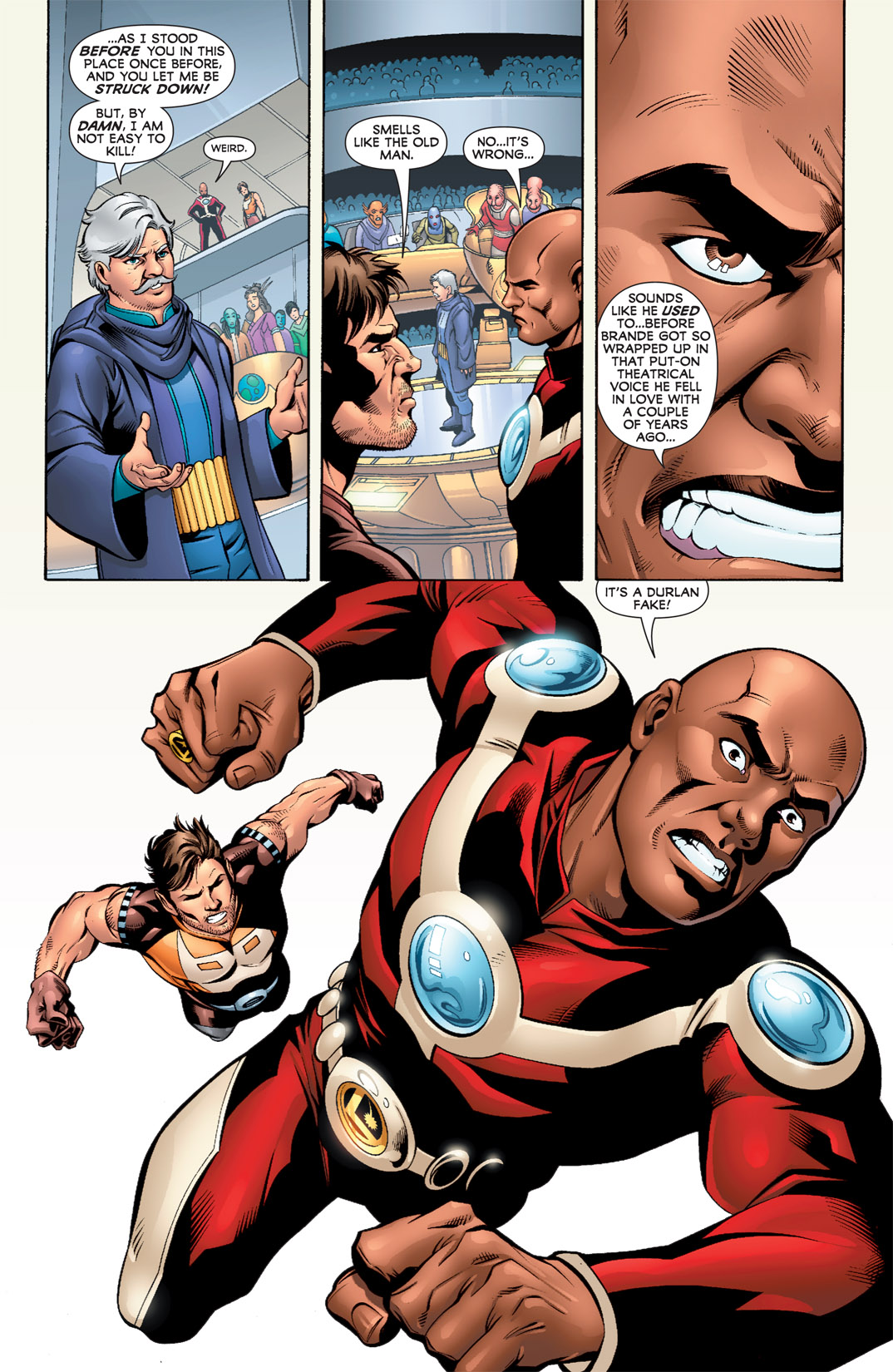 Read online Legion of Super-Heroes (2010) comic -  Issue #9 - 16