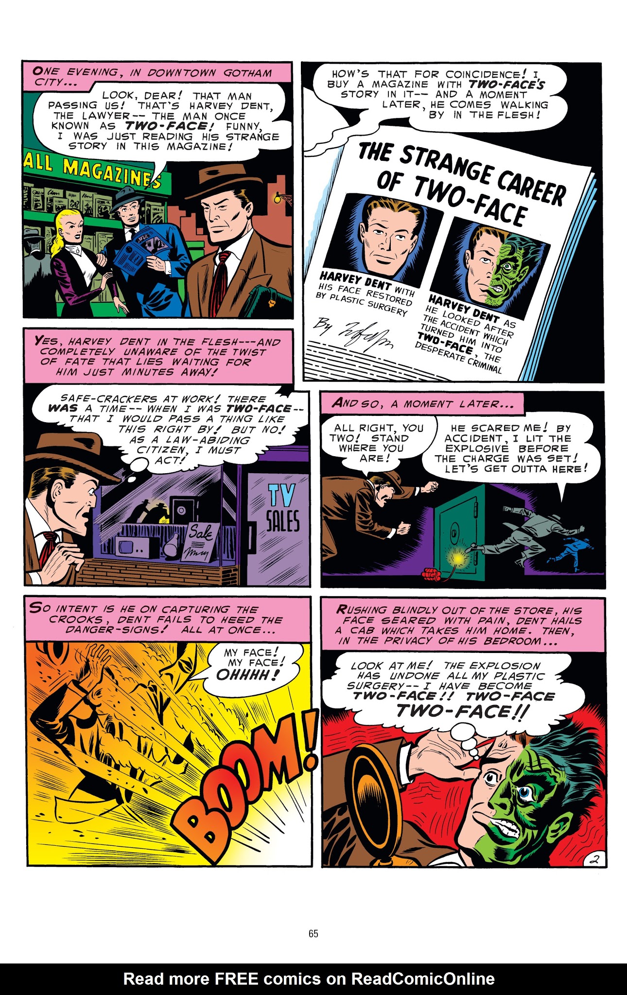 Read online Two-Face: A Celebration of 75 Years comic -  Issue # TPB - 67