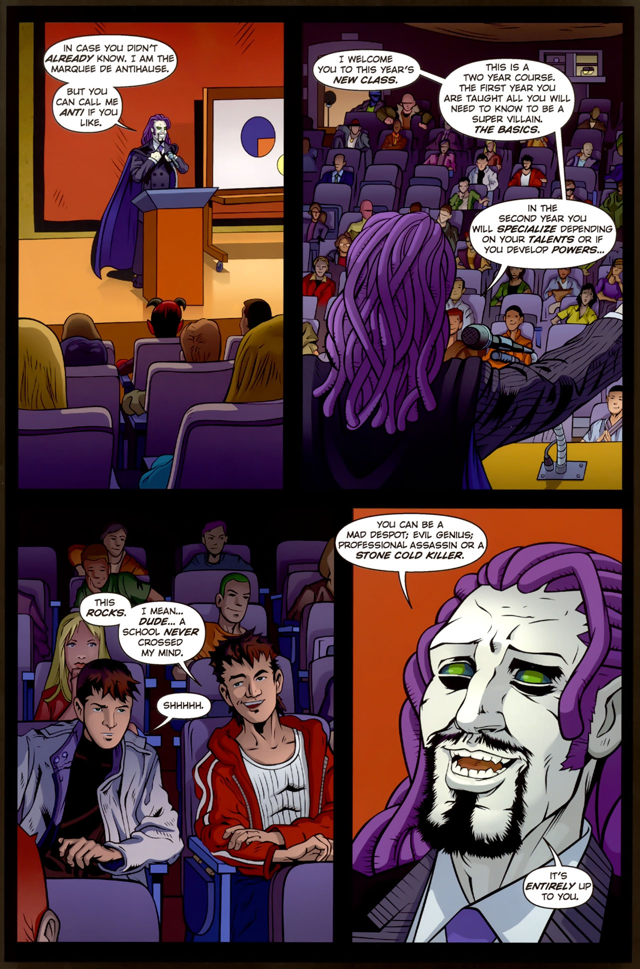 Read online Necessary Evil comic -  Issue #1 - 18