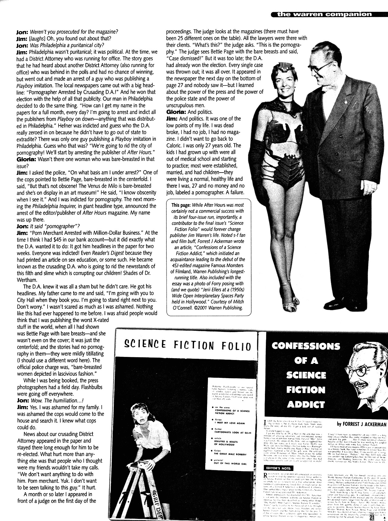 Read online Warren Companion comic -  Issue # TPB (Part 1) - 21