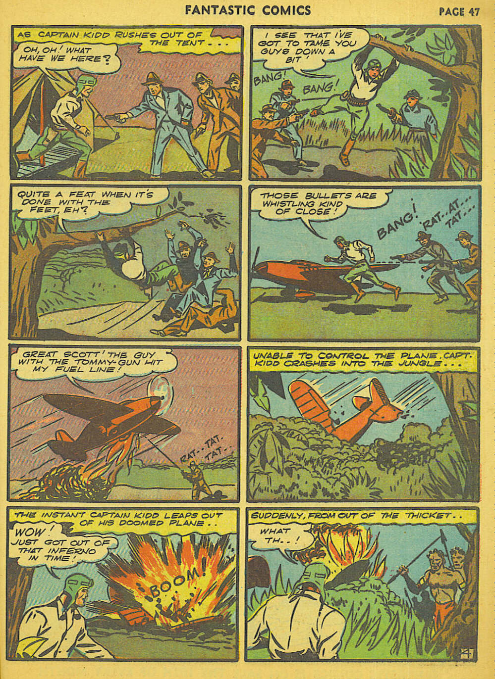 Read online Fantastic Comics comic -  Issue #15 - 41