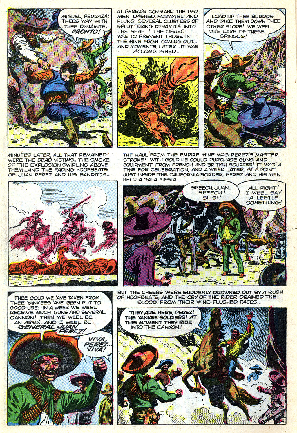 Read online Western Outlaws (1954) comic -  Issue #1 - 6