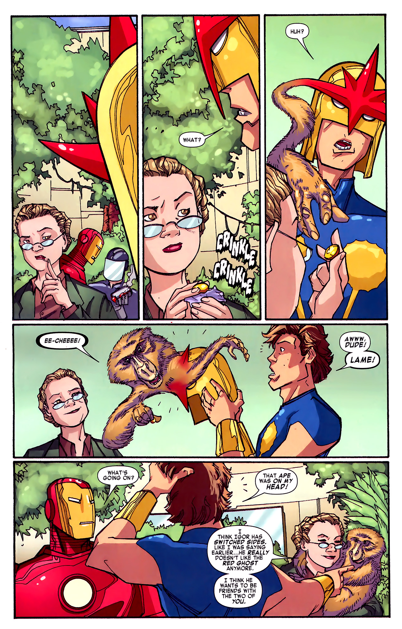 Read online Free Comic Book Day 2010 (Iron Man: Supernova) comic -  Issue # Full - 14