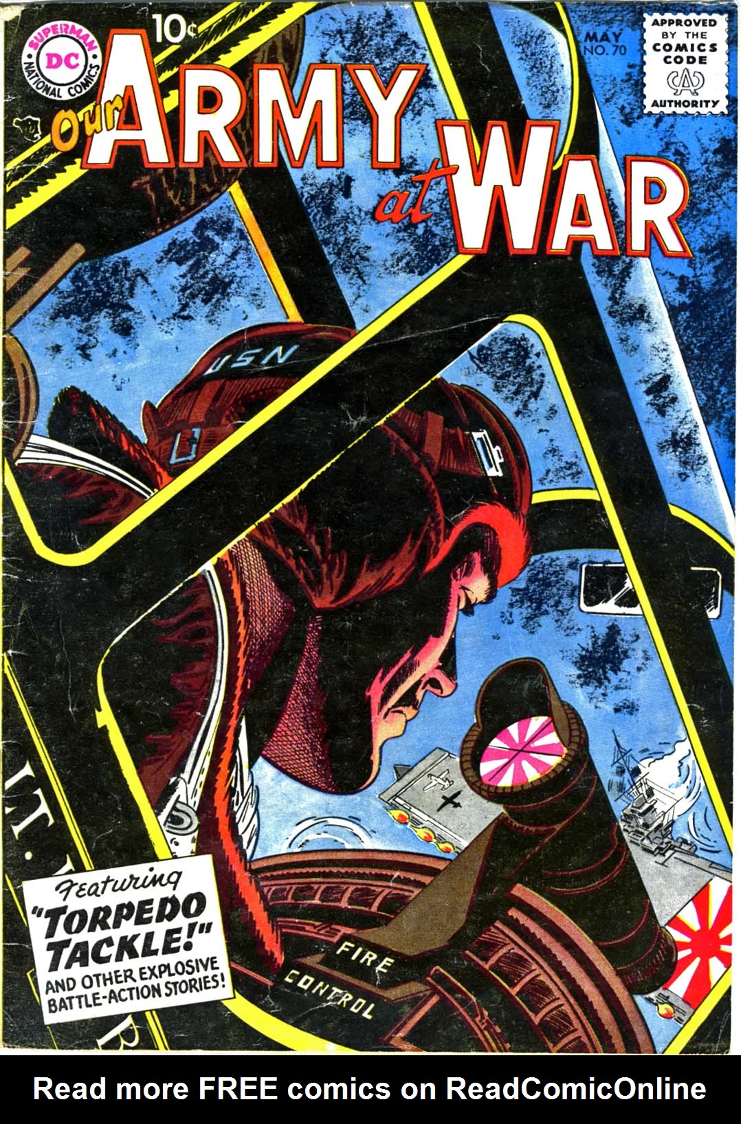 Read online Our Army at War (1952) comic -  Issue #70 - 1