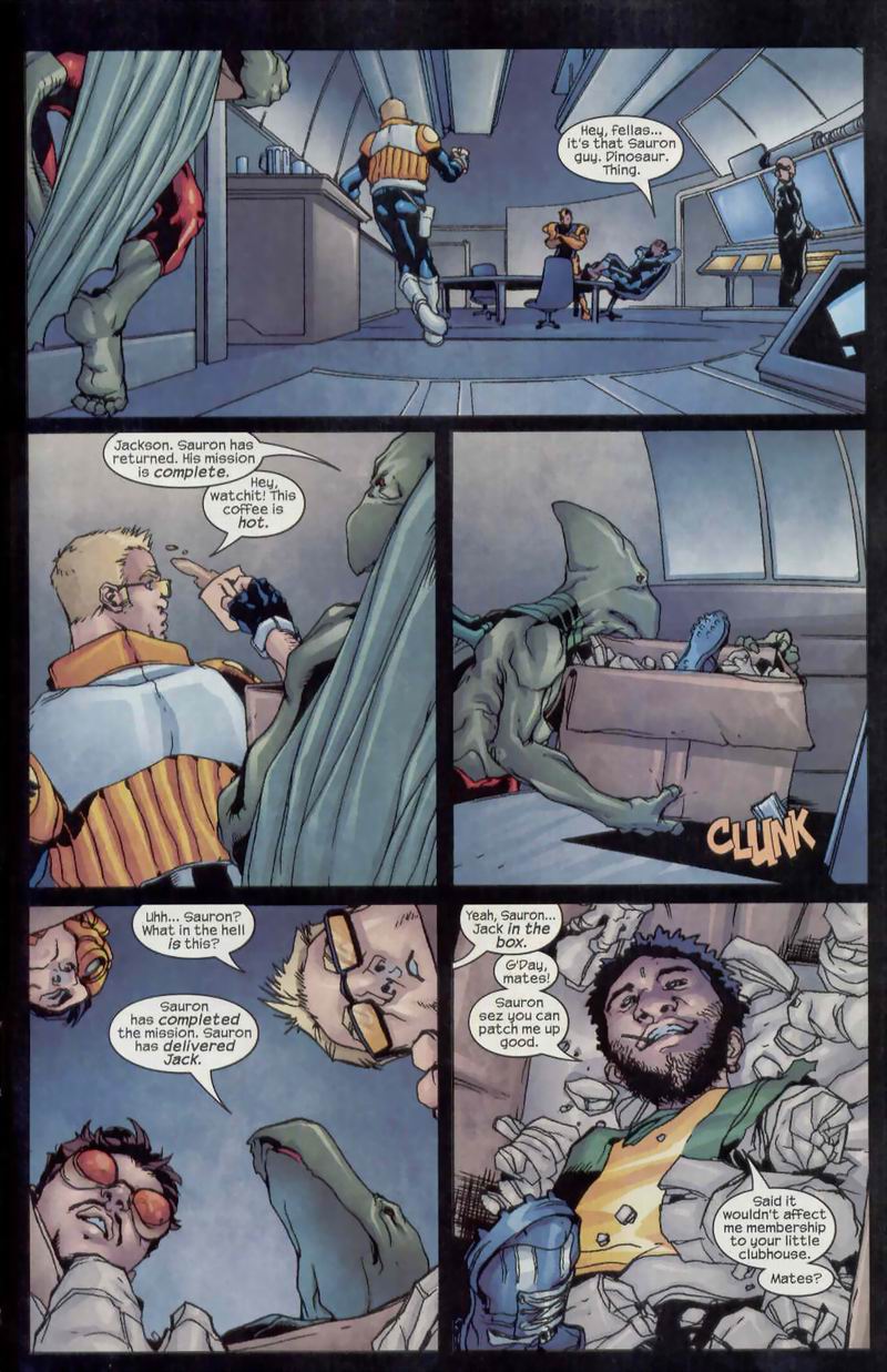 Read online Weapon X: The Draft comic -  Issue # Issue Sauron - 22