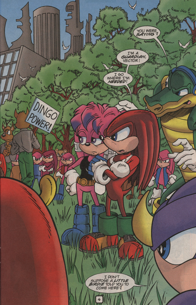 Read online Knuckles the Echidna comic -  Issue #23 - 7