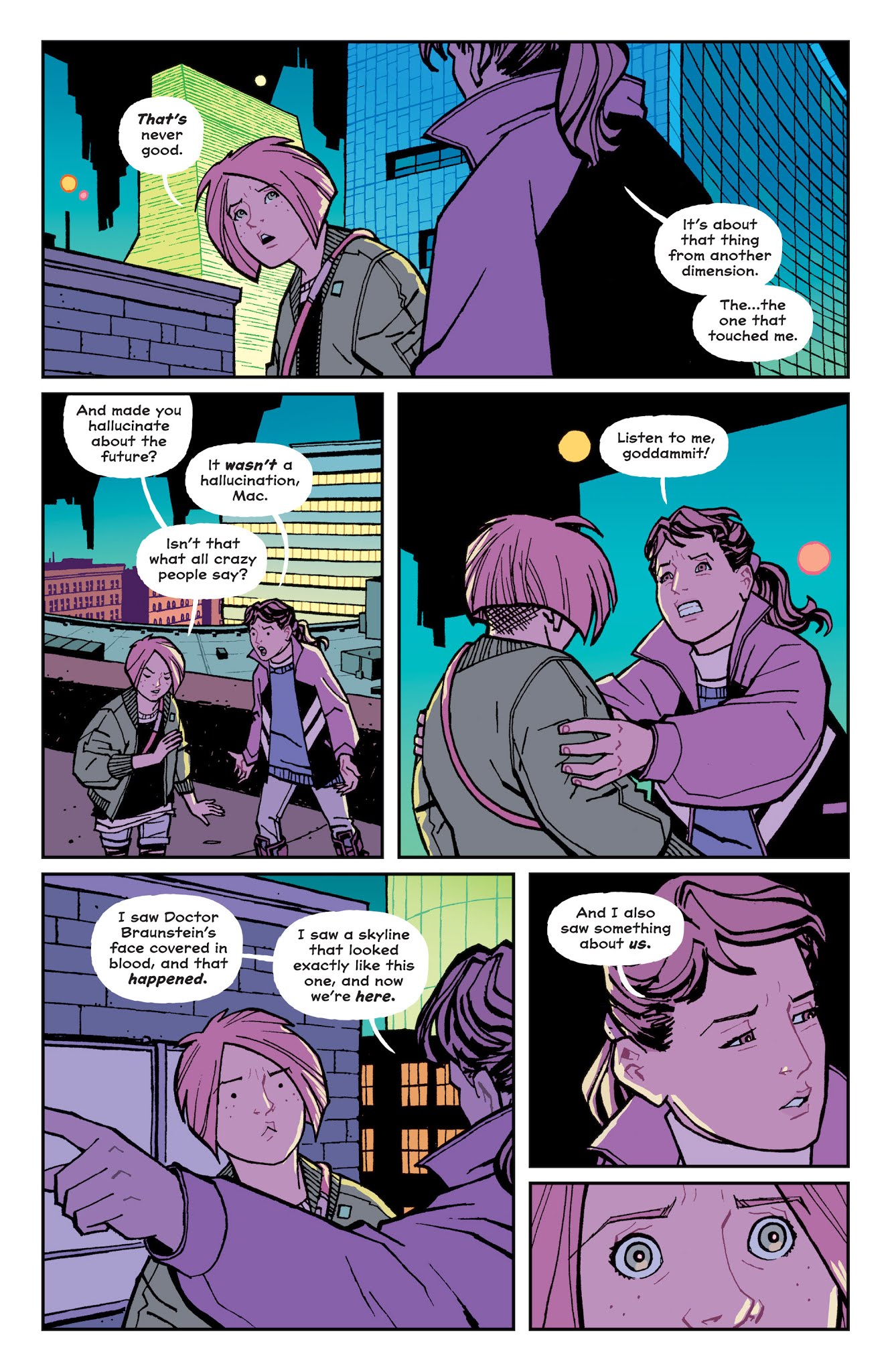 Read online Paper Girls comic -  Issue #22 - 23