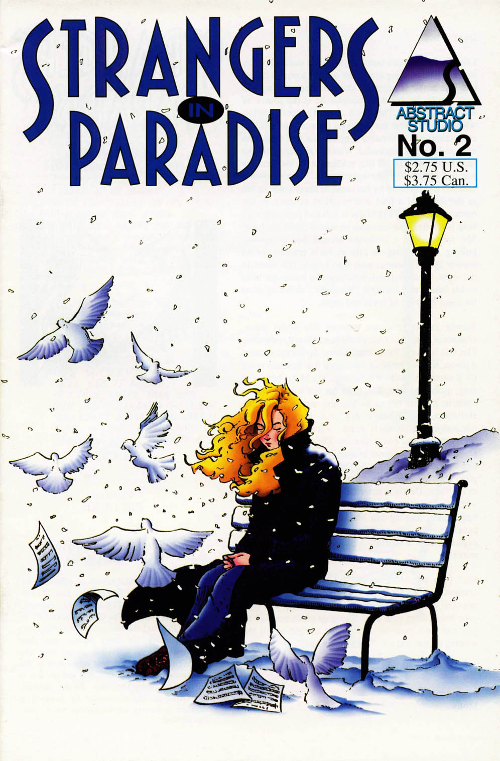 Read online Strangers in Paradise (1994) comic -  Issue #2 - 1