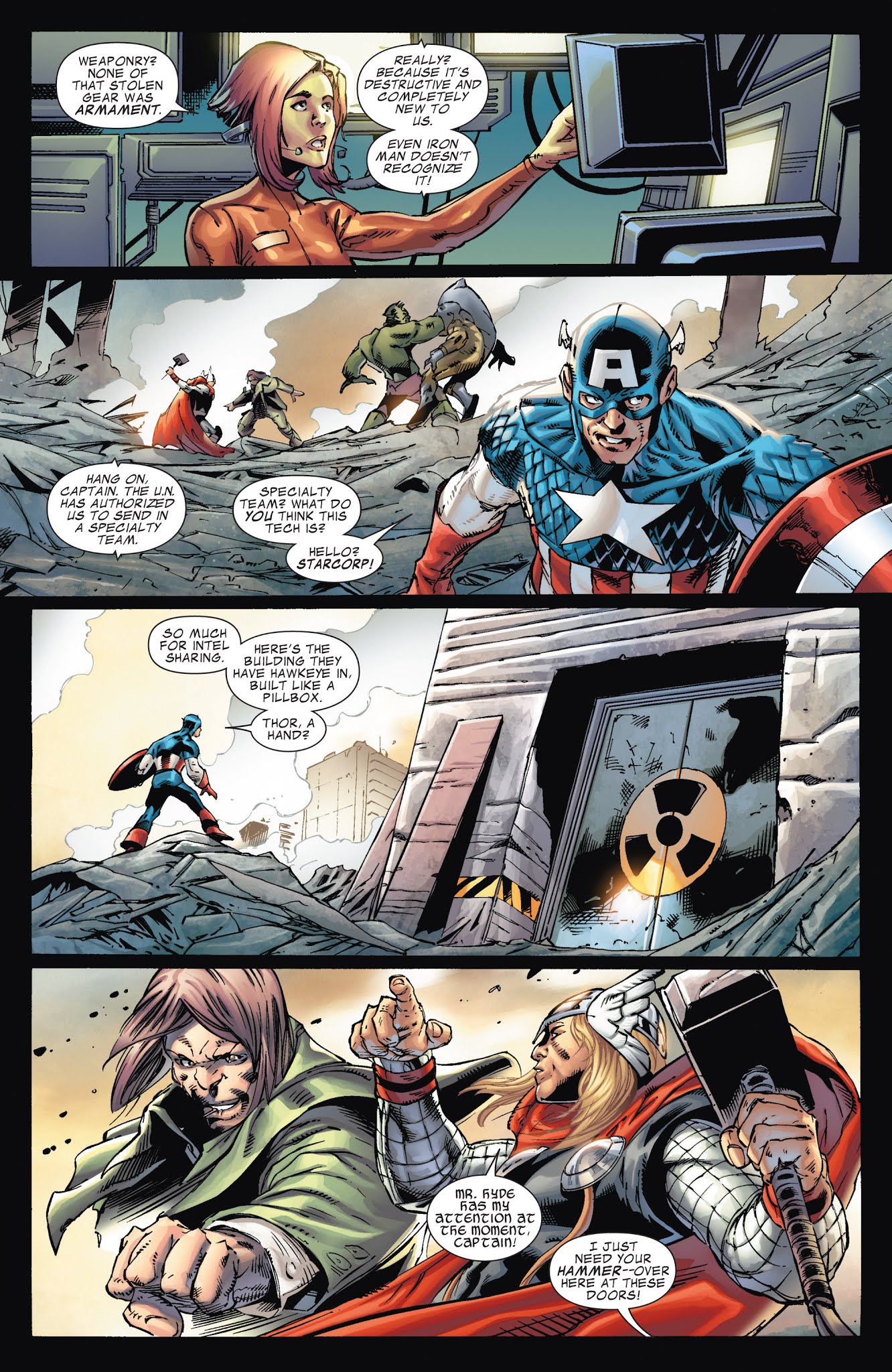 Read online Harley-Davidson/Avengers comic -  Issue #1 - 14