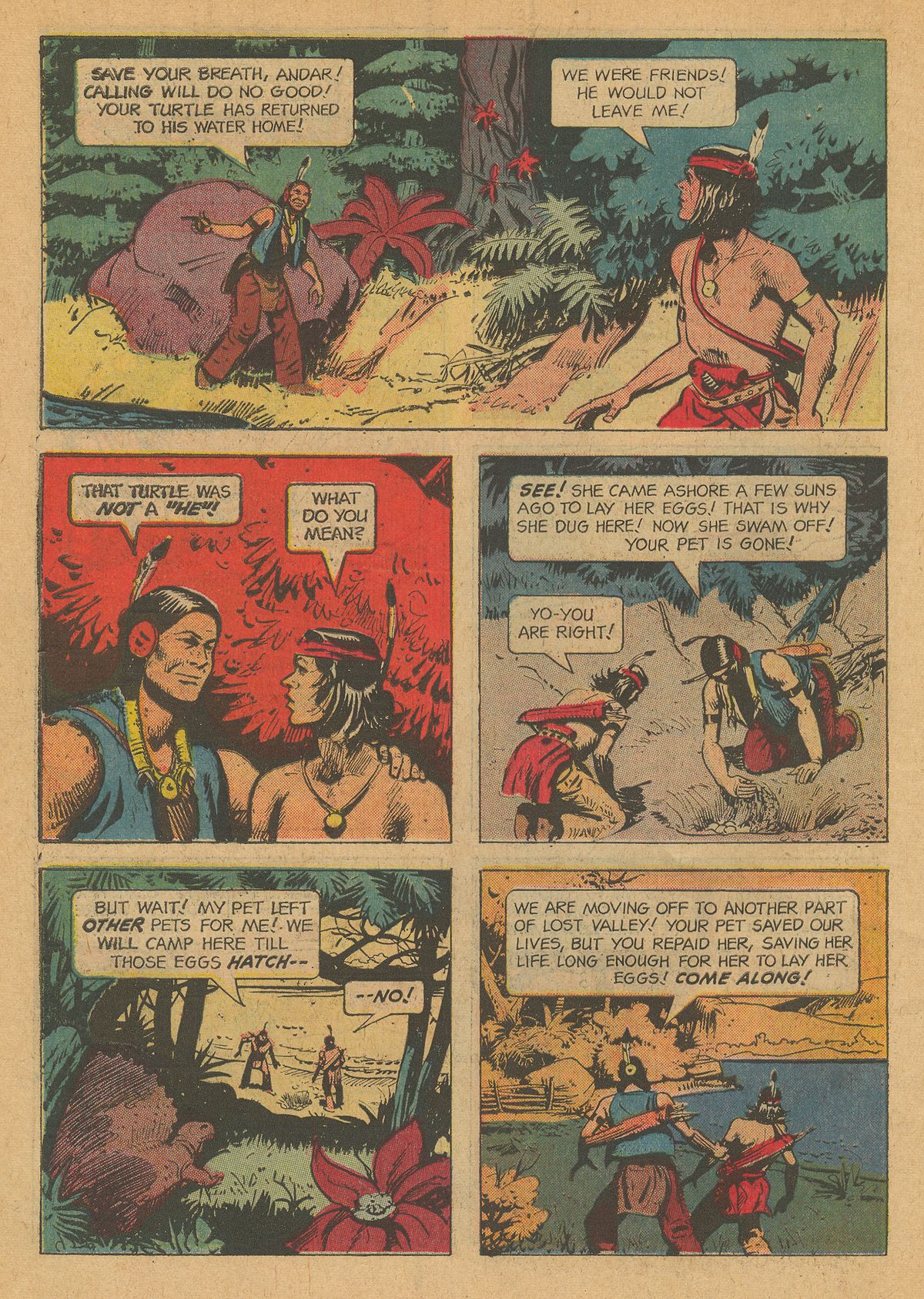 Read online Turok, Son of Stone comic -  Issue #34 - 34