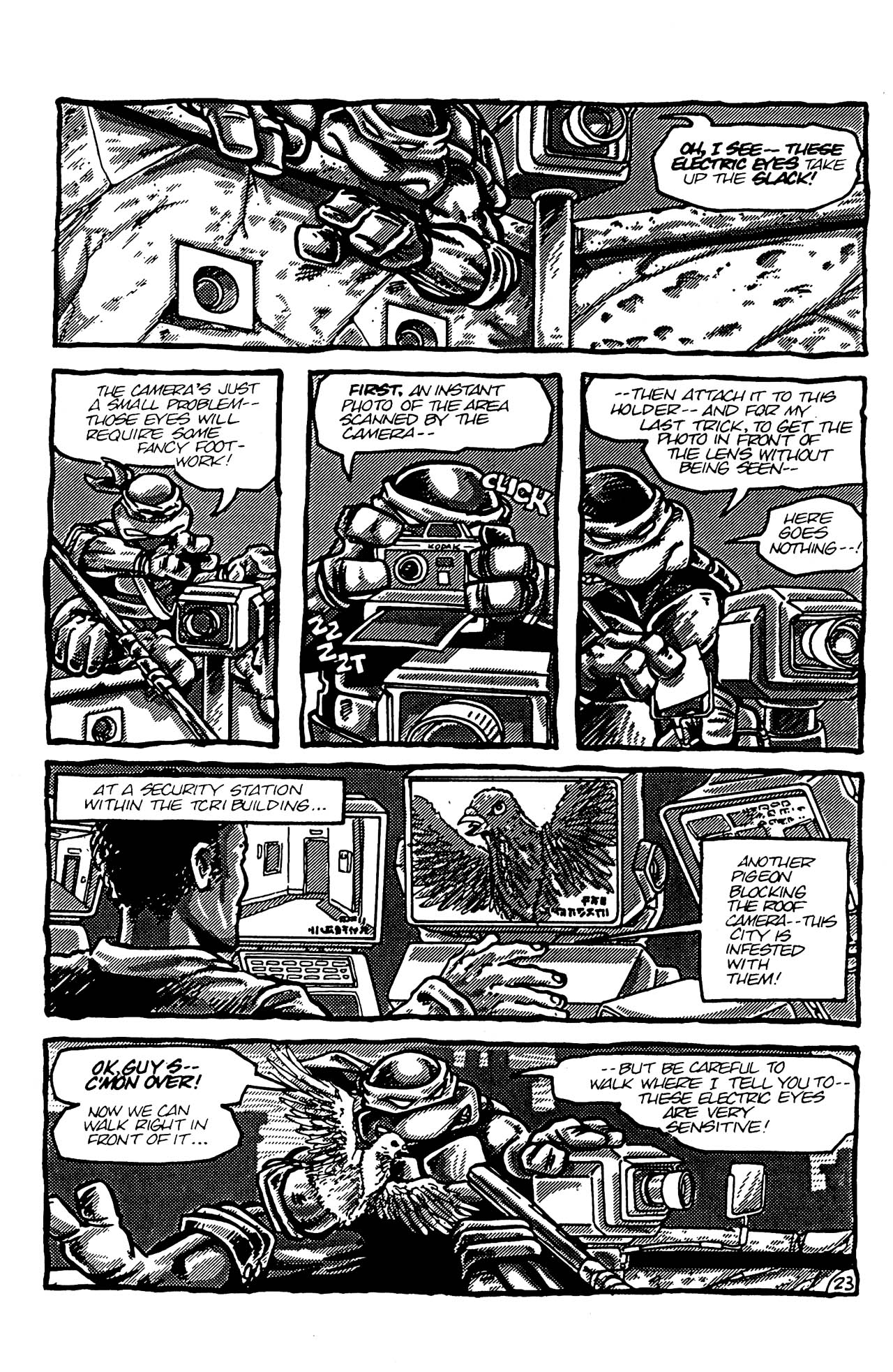 Read online Teenage Mutant Ninja Turtles (1984) comic -  Issue #4 - 23