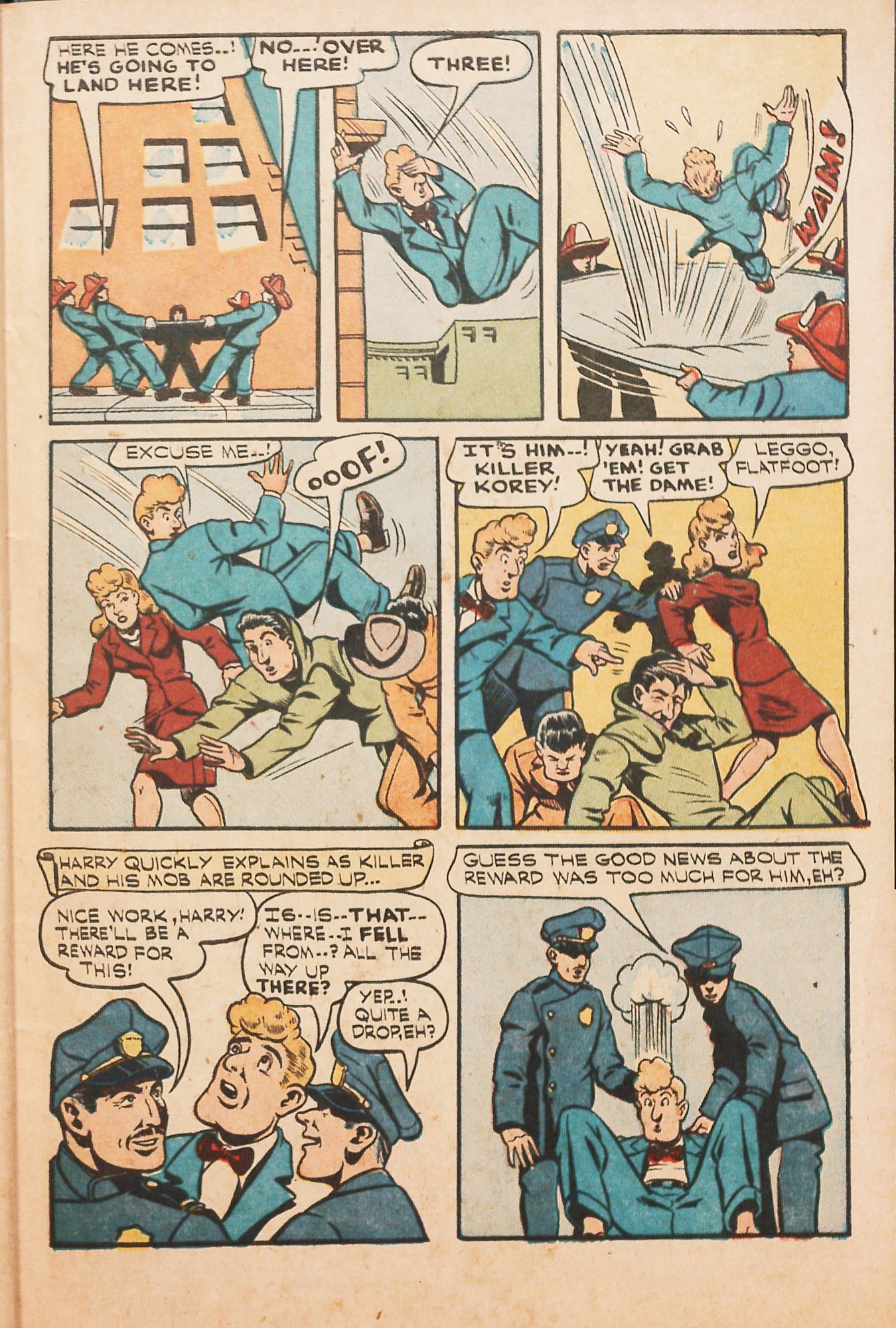 Read online Super-Mystery Comics comic -  Issue #36 - 39