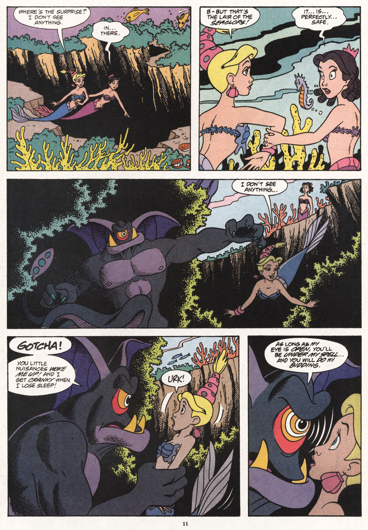 Read online Disney's The Little Mermaid comic -  Issue #3 - 13