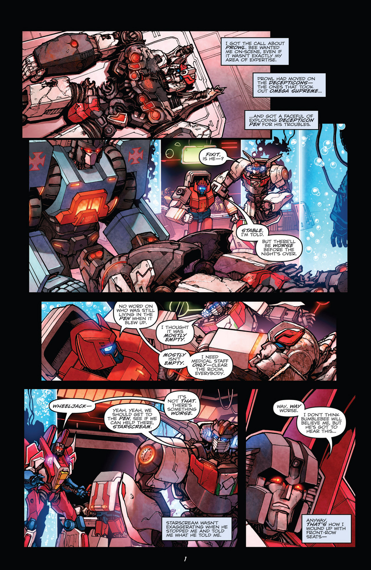 Read online Transformers: Robots In Disguise (2012) comic -  Issue #12 - 4