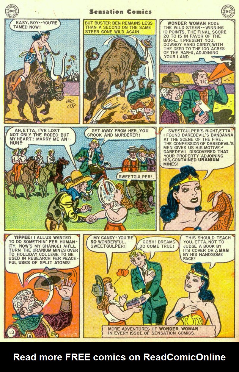 Read online Sensation (Mystery) Comics comic -  Issue #67 - 14