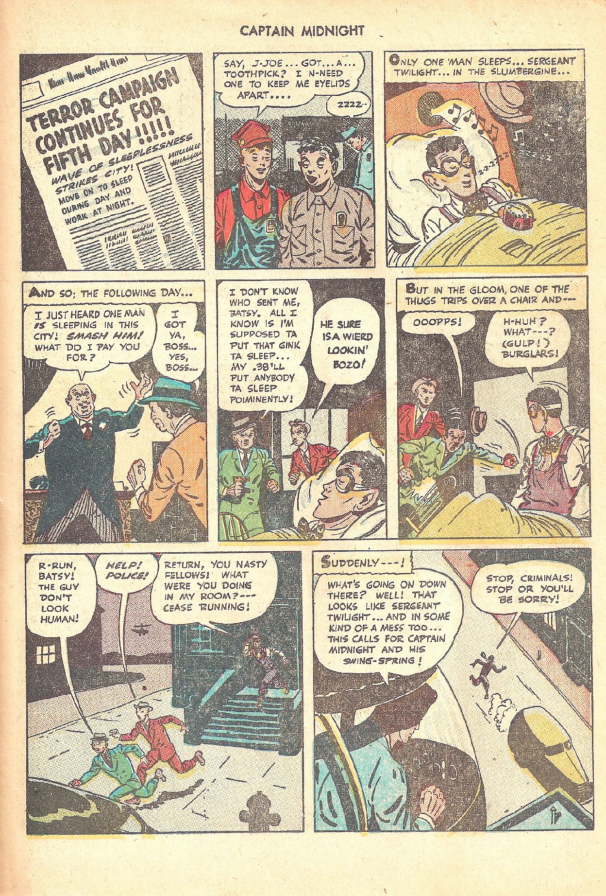 Read online Captain Midnight (1942) comic -  Issue #39 - 30