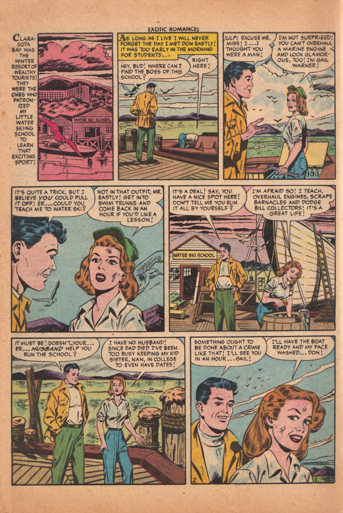 Read online Exotic Romances comic -  Issue #25 - 4