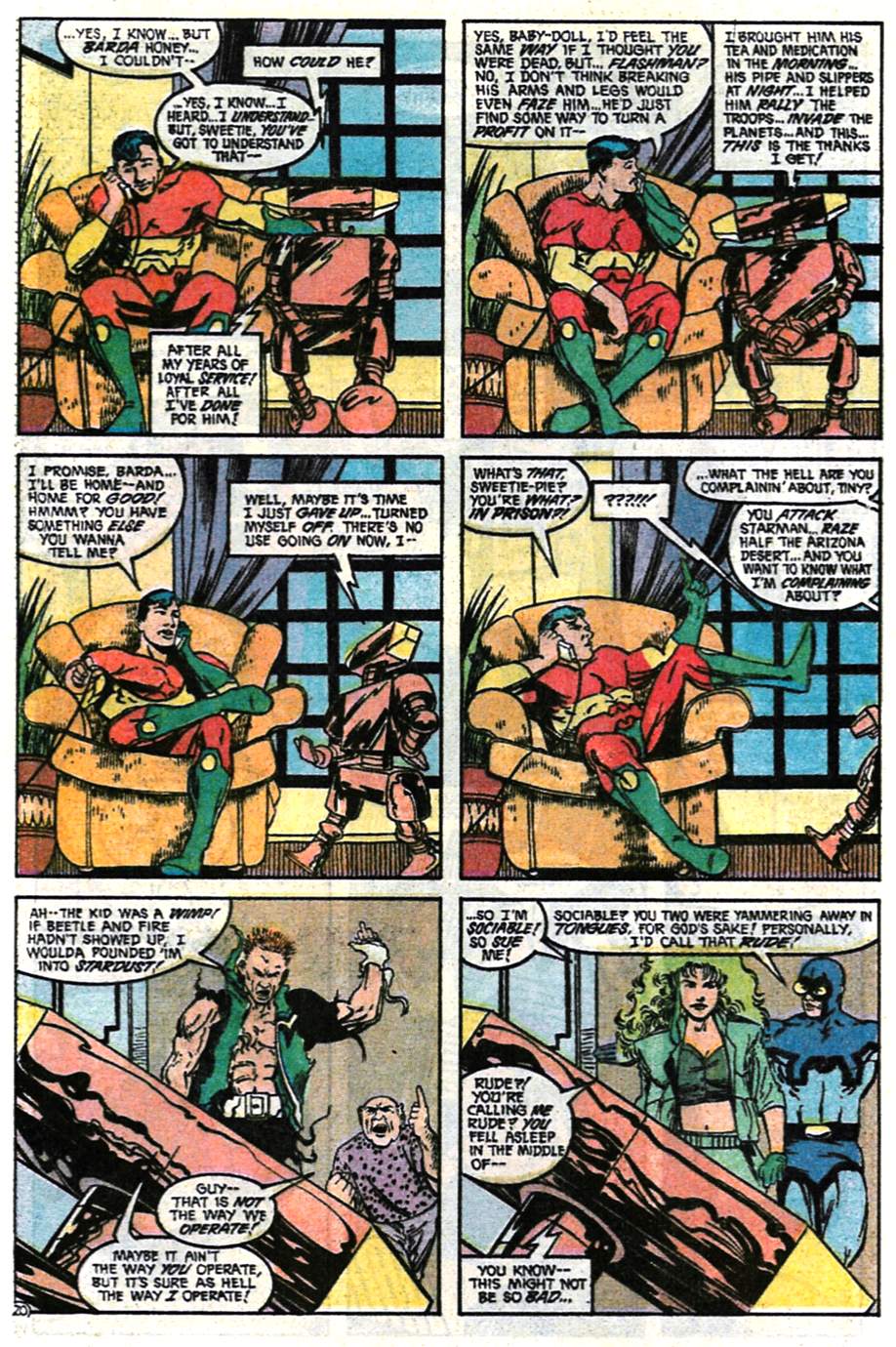 Read online Justice League America comic -  Issue #42 - 21