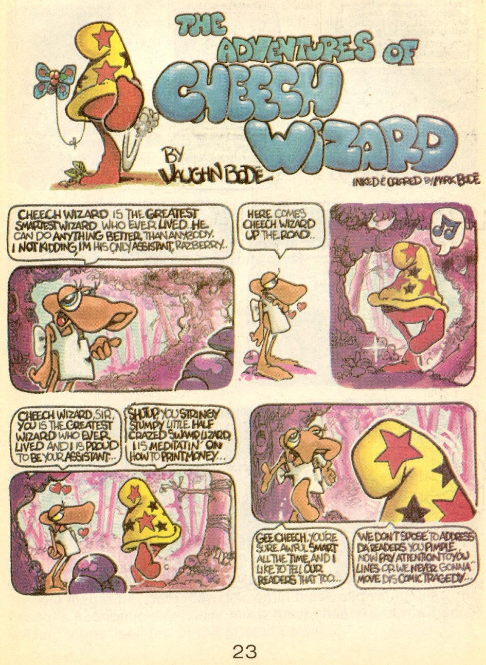 Read online Complete Cheech Wizard comic -  Issue #3 - 26