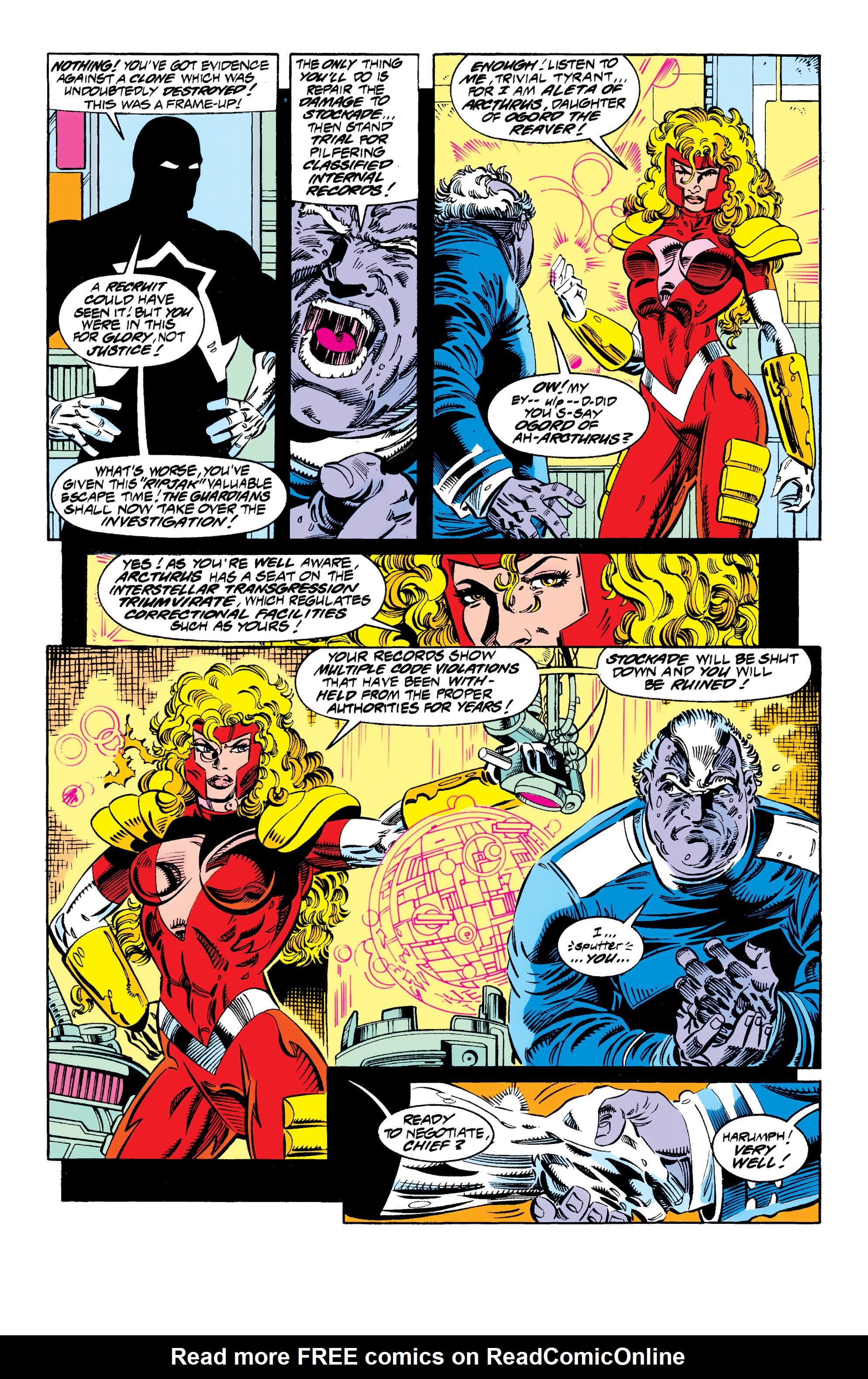 Read online Guardians of the Galaxy (1990) comic -  Issue # _TPB In The Year 3000 3 (Part 2) - 16