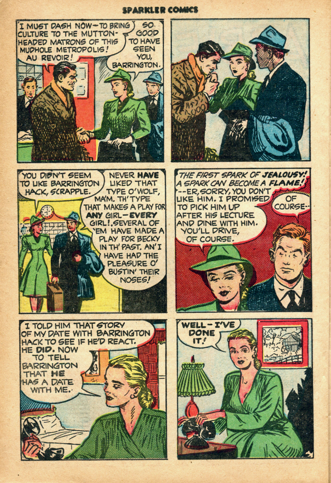 Read online Sparkler Comics comic -  Issue #87 - 22