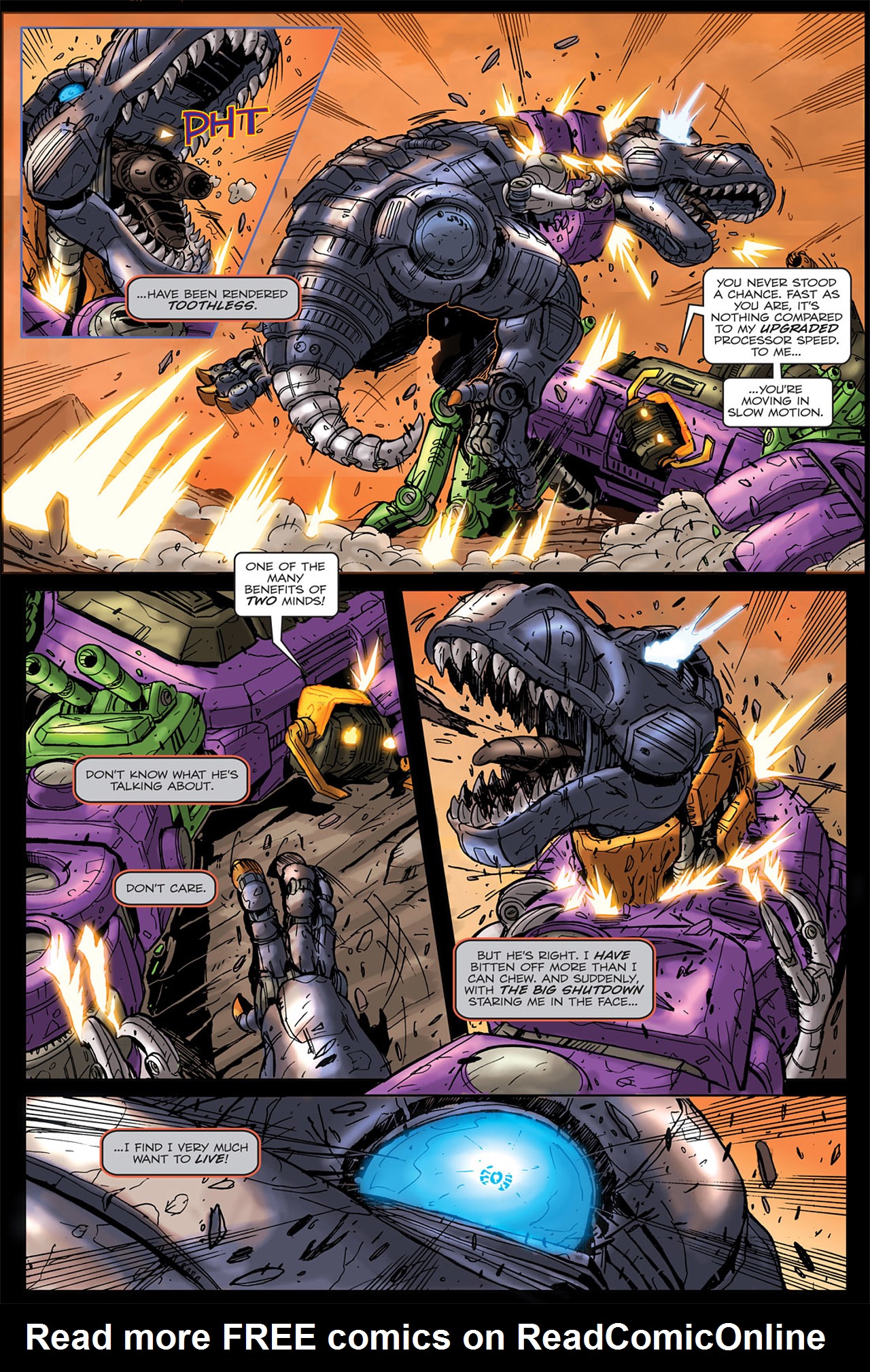 Read online Transformers Spotlight: Grimlock comic -  Issue # Full - 23