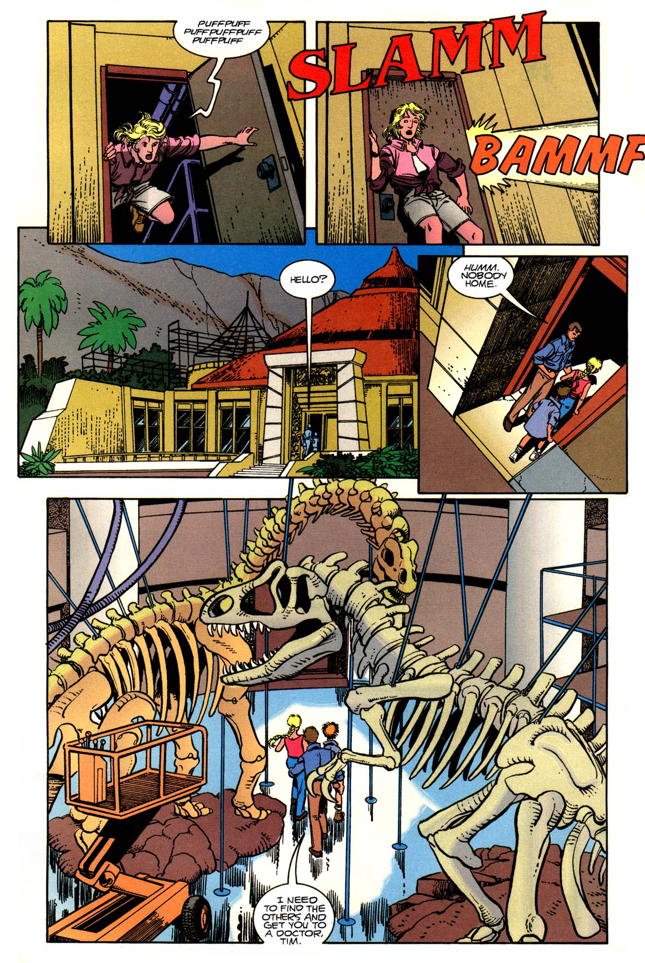 Read online Jurassic Park (1993) comic -  Issue #4 - 19