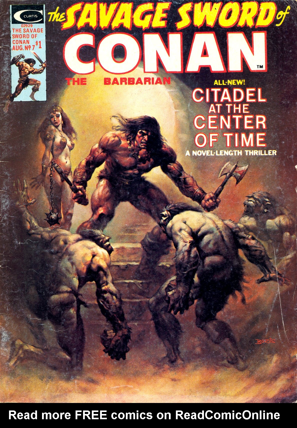 Read online The Savage Sword Of Conan comic -  Issue #7 - 1